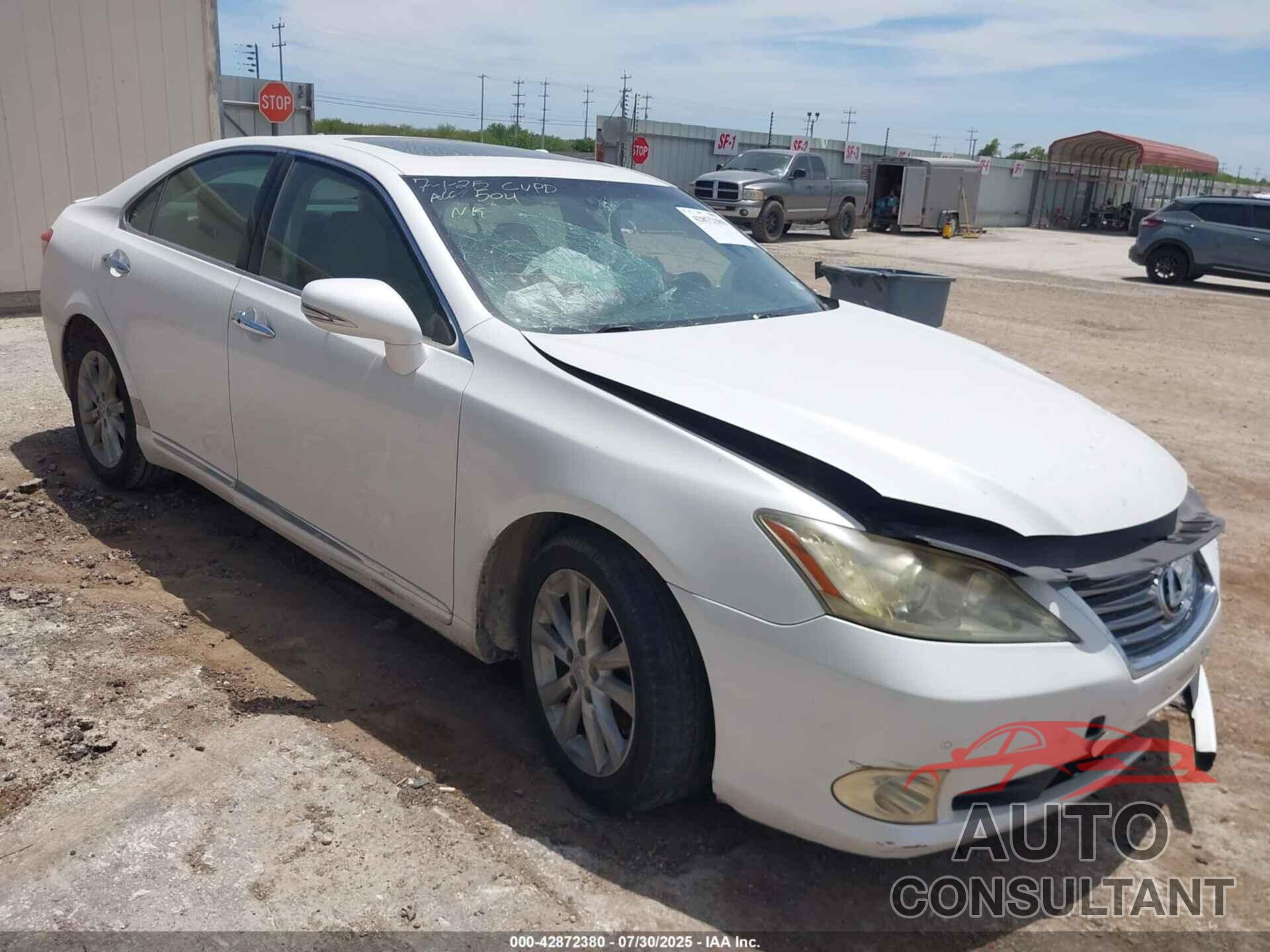 LEXUS ES 350 2010 - JTHBK1EG5A2387311