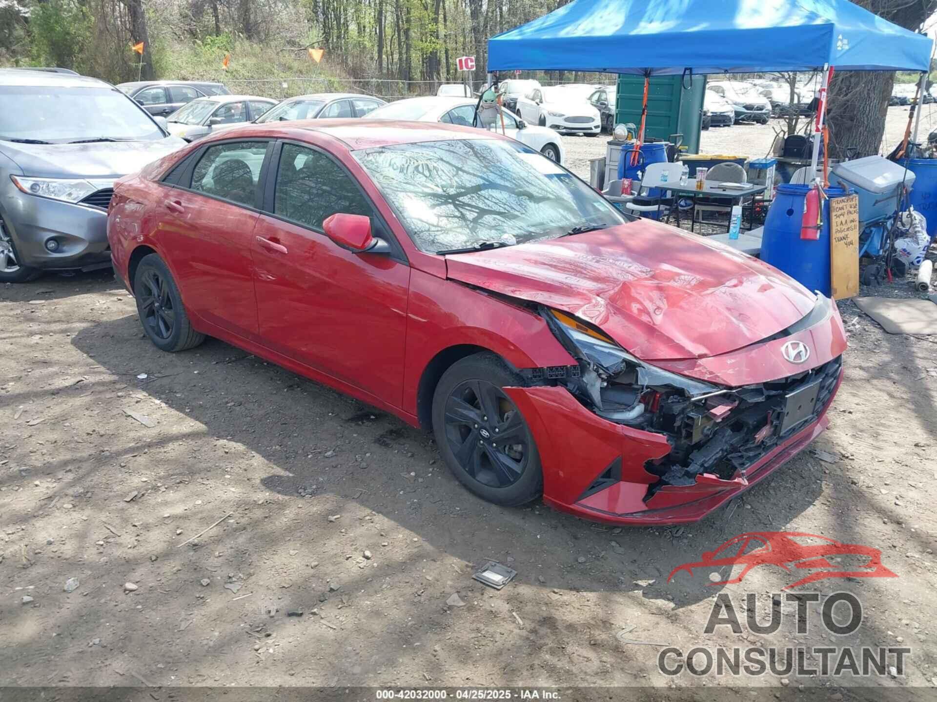 HYUNDAI ELANTRA 2021 - KMHLM4AG4MU066193