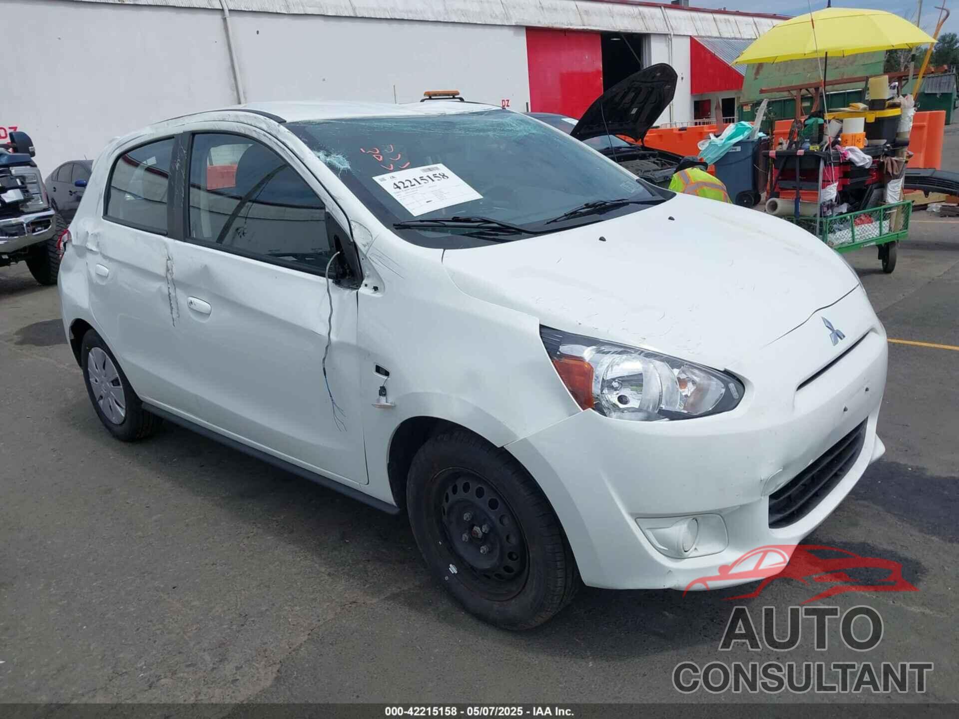 MITSUBISHI MIRAGE 2015 - ML32A3HJ5FH006877