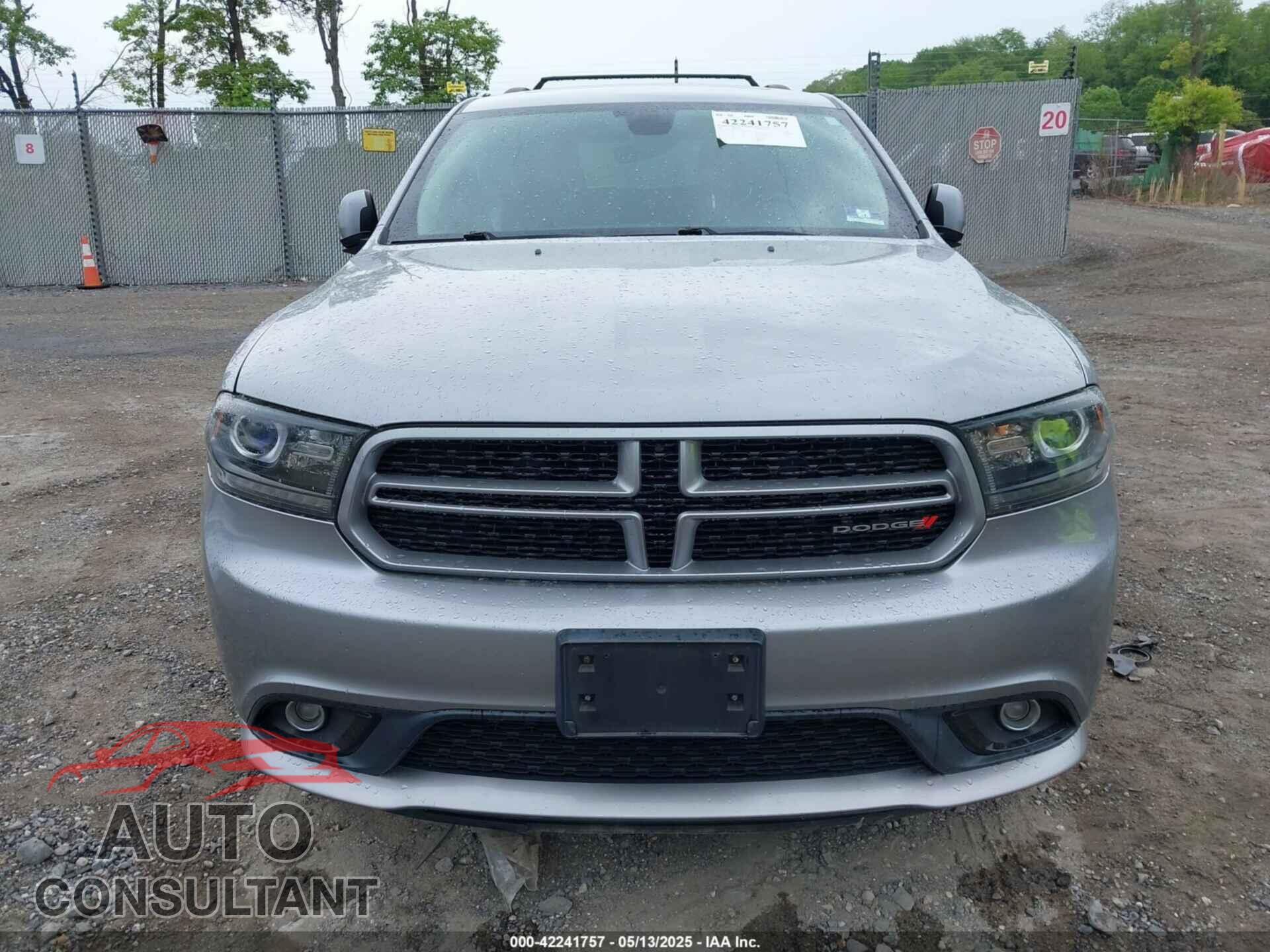 DODGE DURANGO 2017 - 1C4RDJDG7HC661060