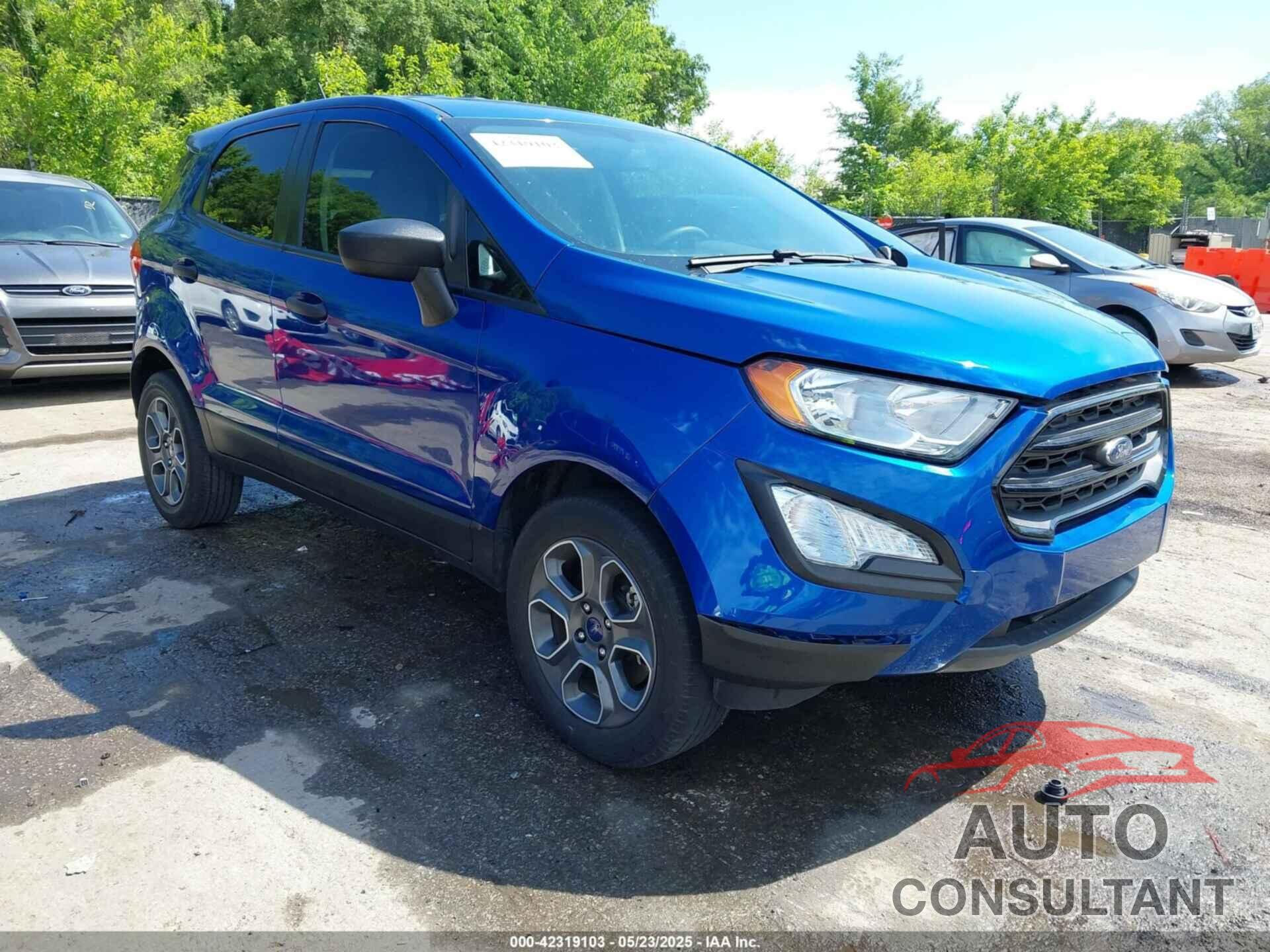 FORD ECOSPORT 2021 - MAJ3S2FE5MC453109