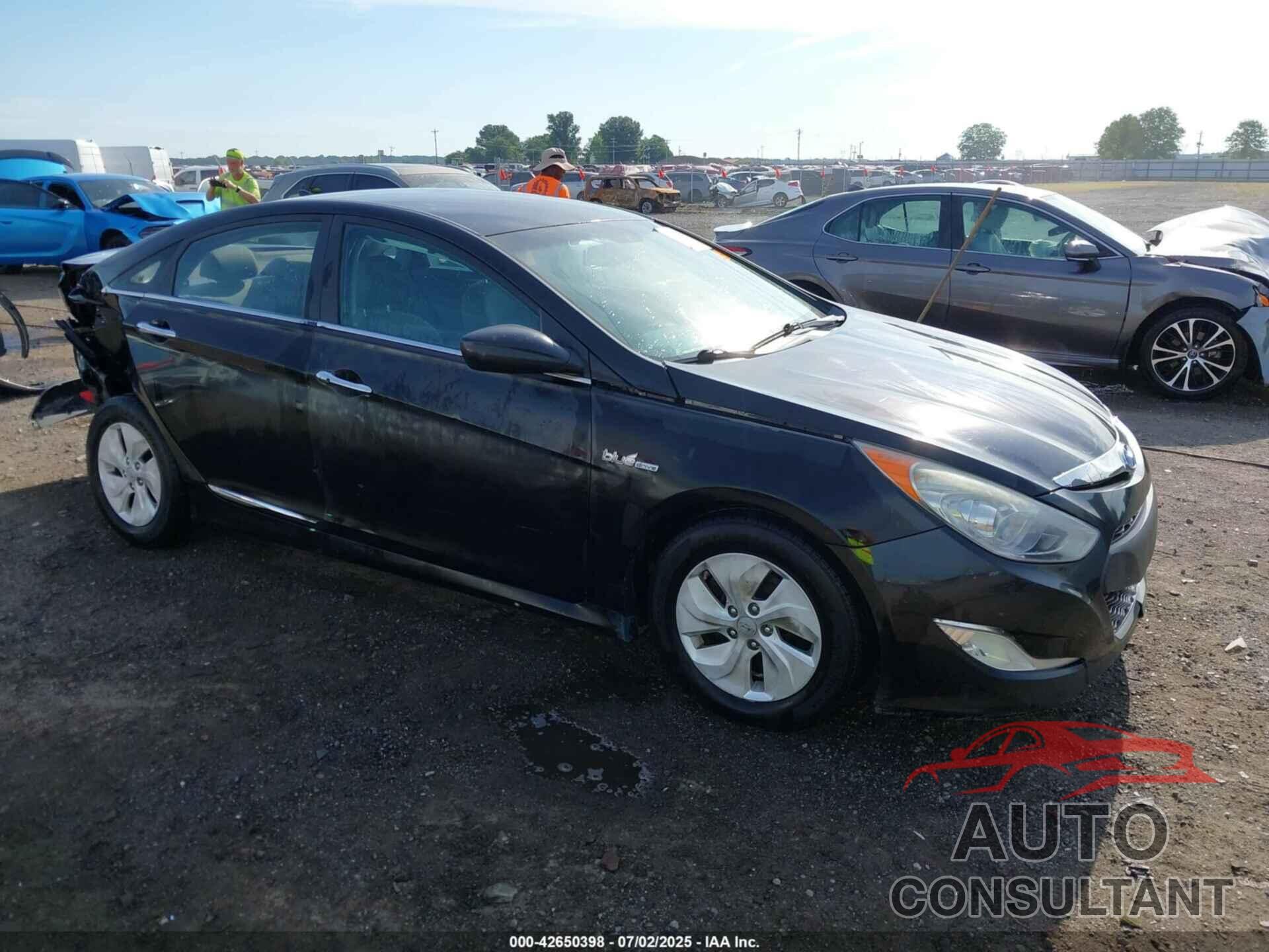 HYUNDAI SONATA HYBRID 2013 - KMHEC4A41DA096805