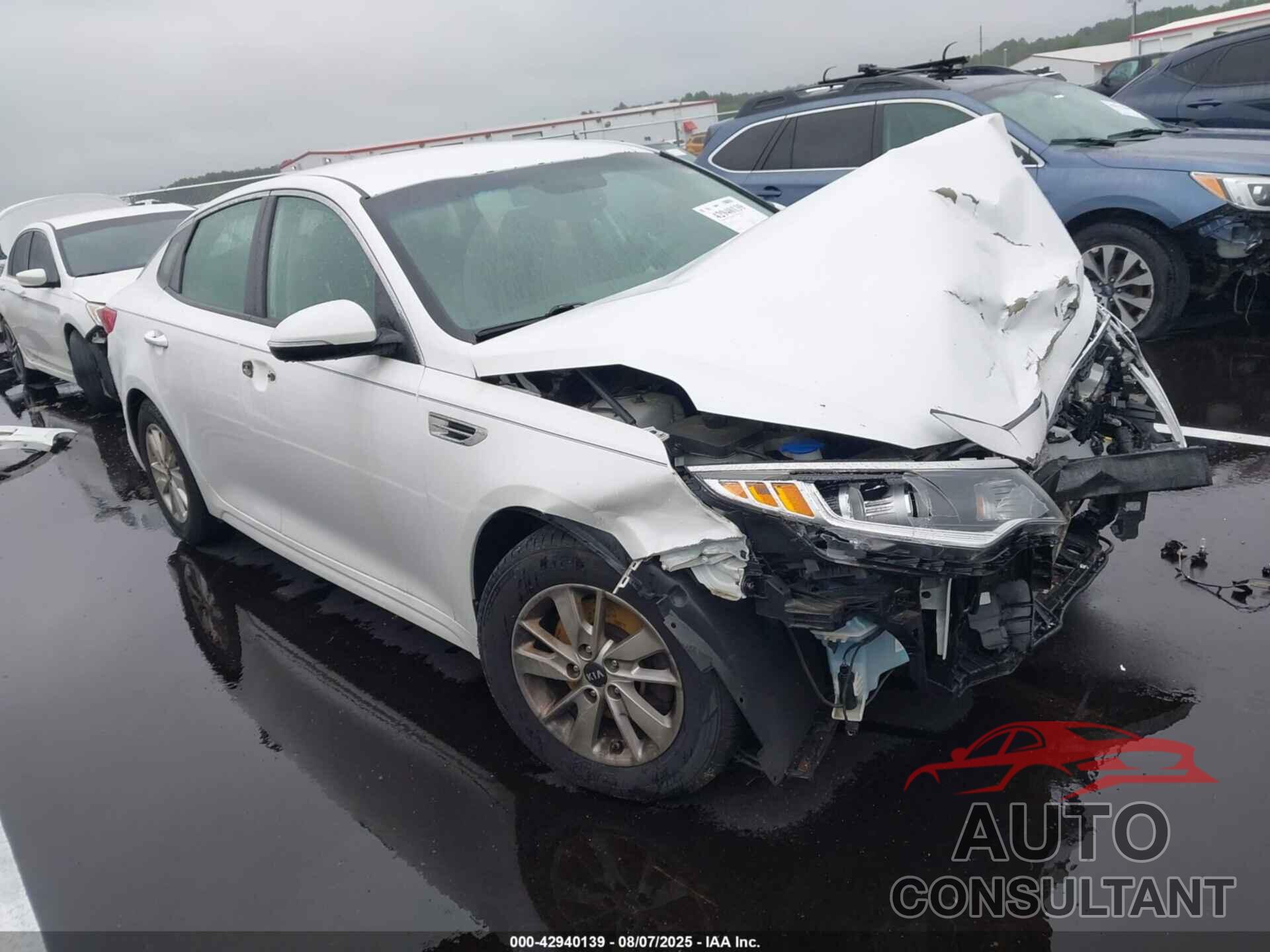 KIA OPTIMA 2016 - 5XXGT4L31GG034444