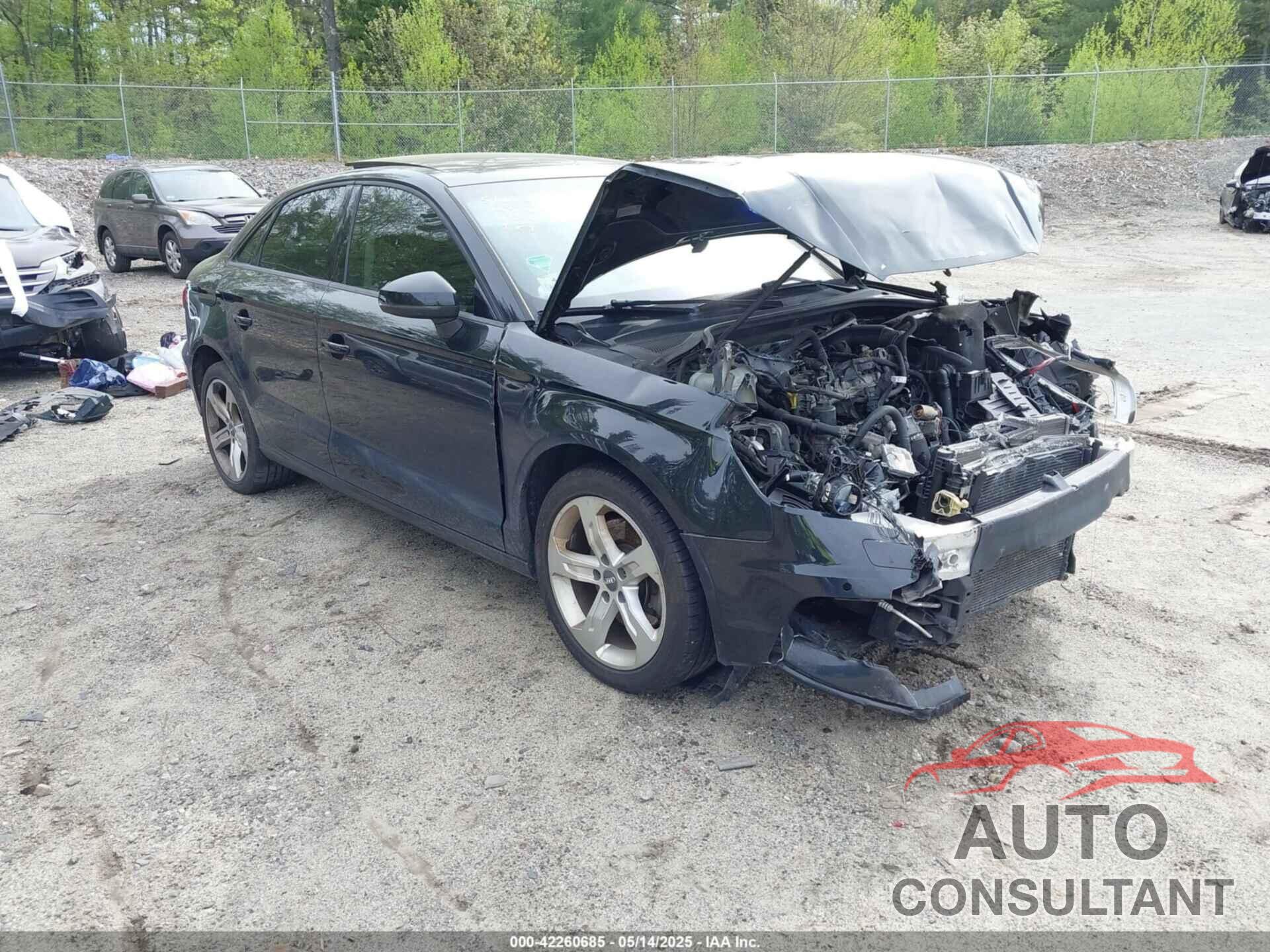 AUDI A3 2016 - WAUB8GFF3G1063598