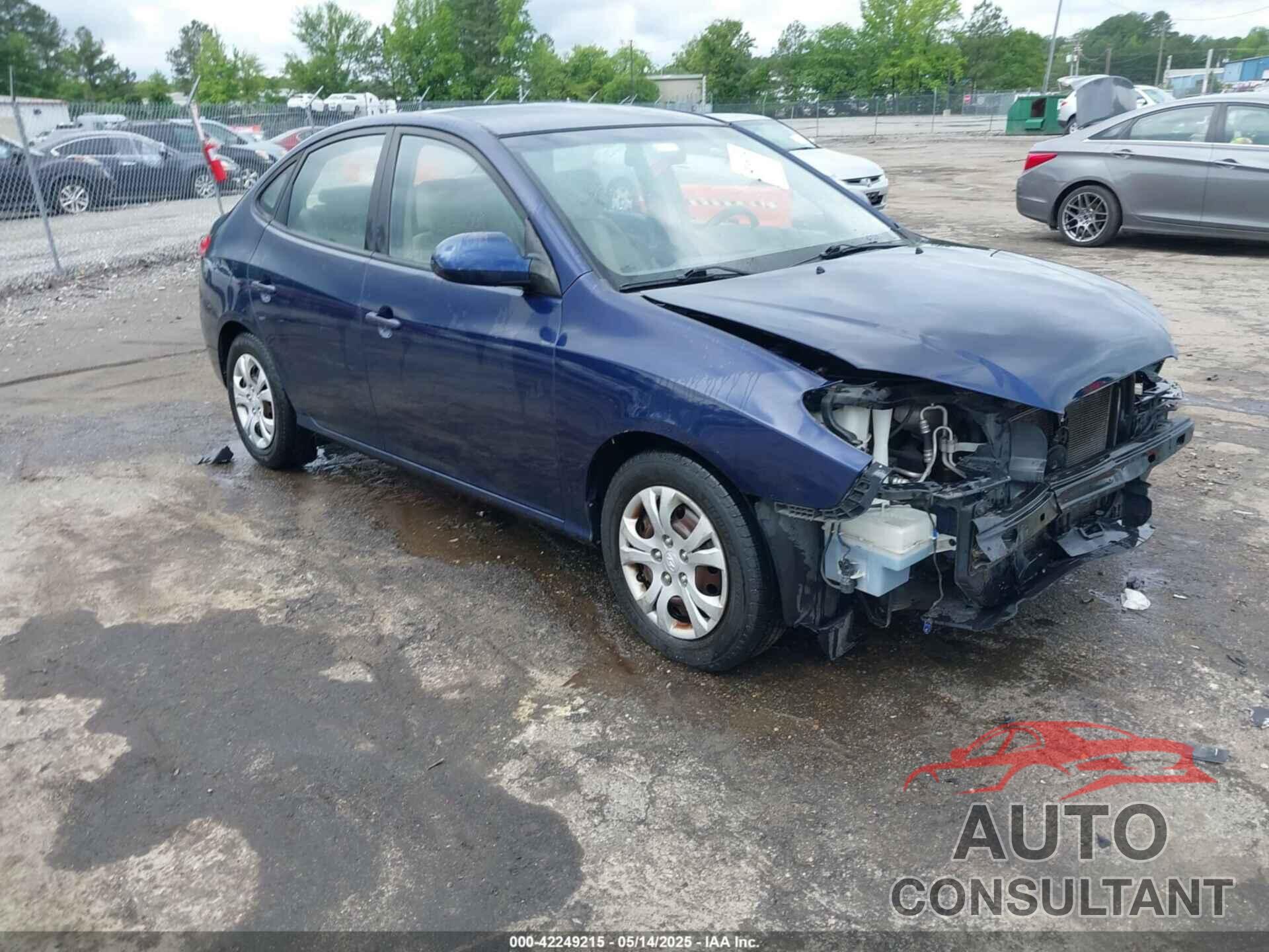 HYUNDAI ELANTRA 2010 - KMHDU4AD3AU176464