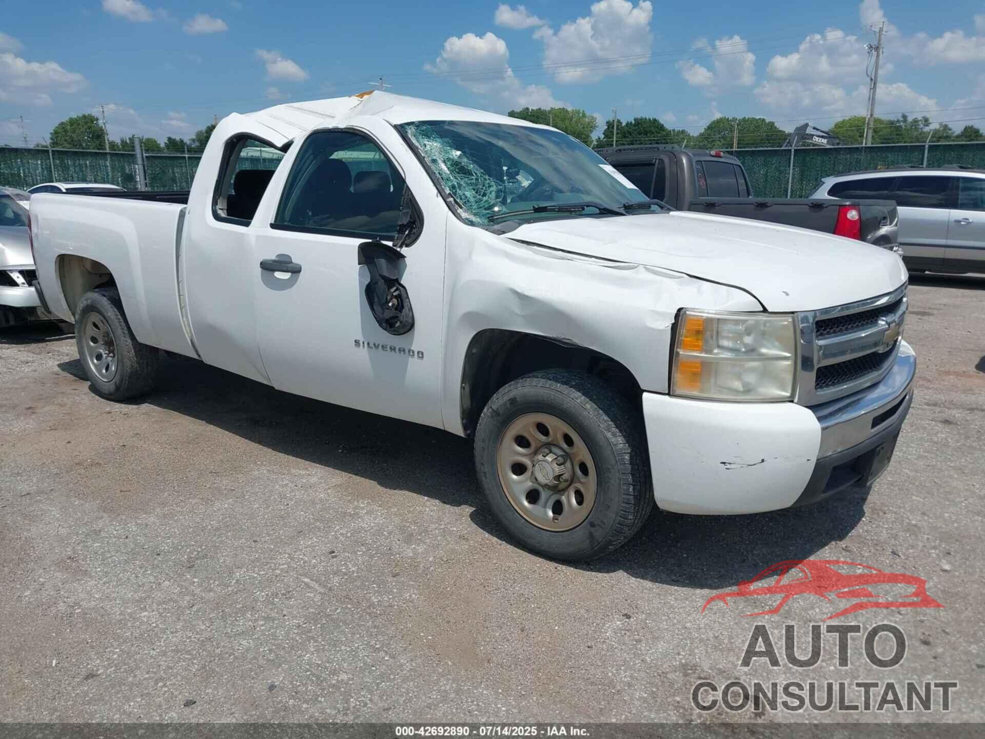 CHEVROLET SILVERADO 1500 2010 - 1GCSCPEX7AZ104318
