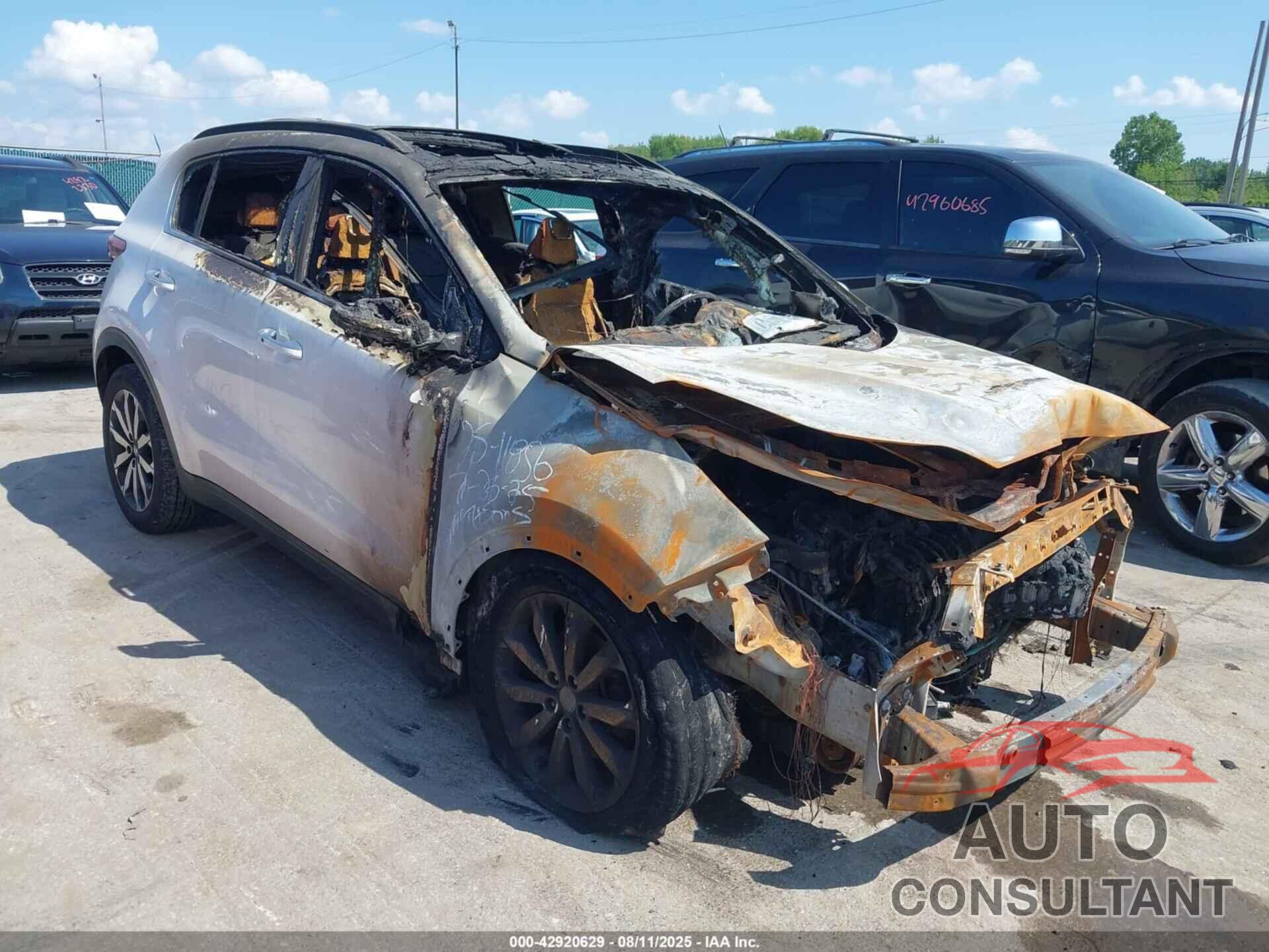 KIA SPORTAGE 2019 - KNDPNCAC6K7508798