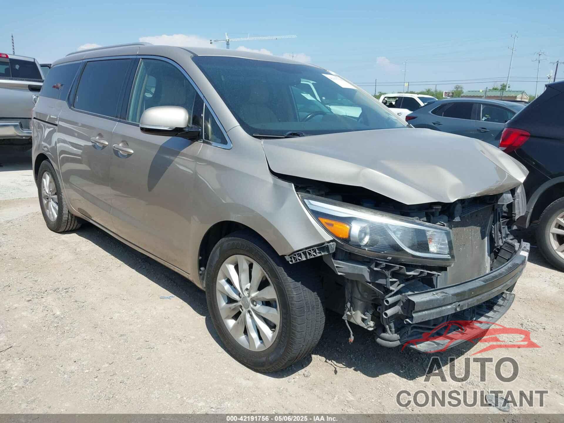 KIA SEDONA 2016 - KNDMC5C15G6169108