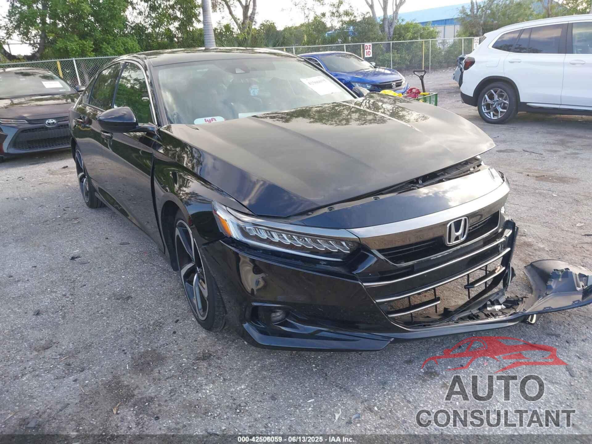 HONDA ACCORD 2022 - 1HGCV1F35NA024920