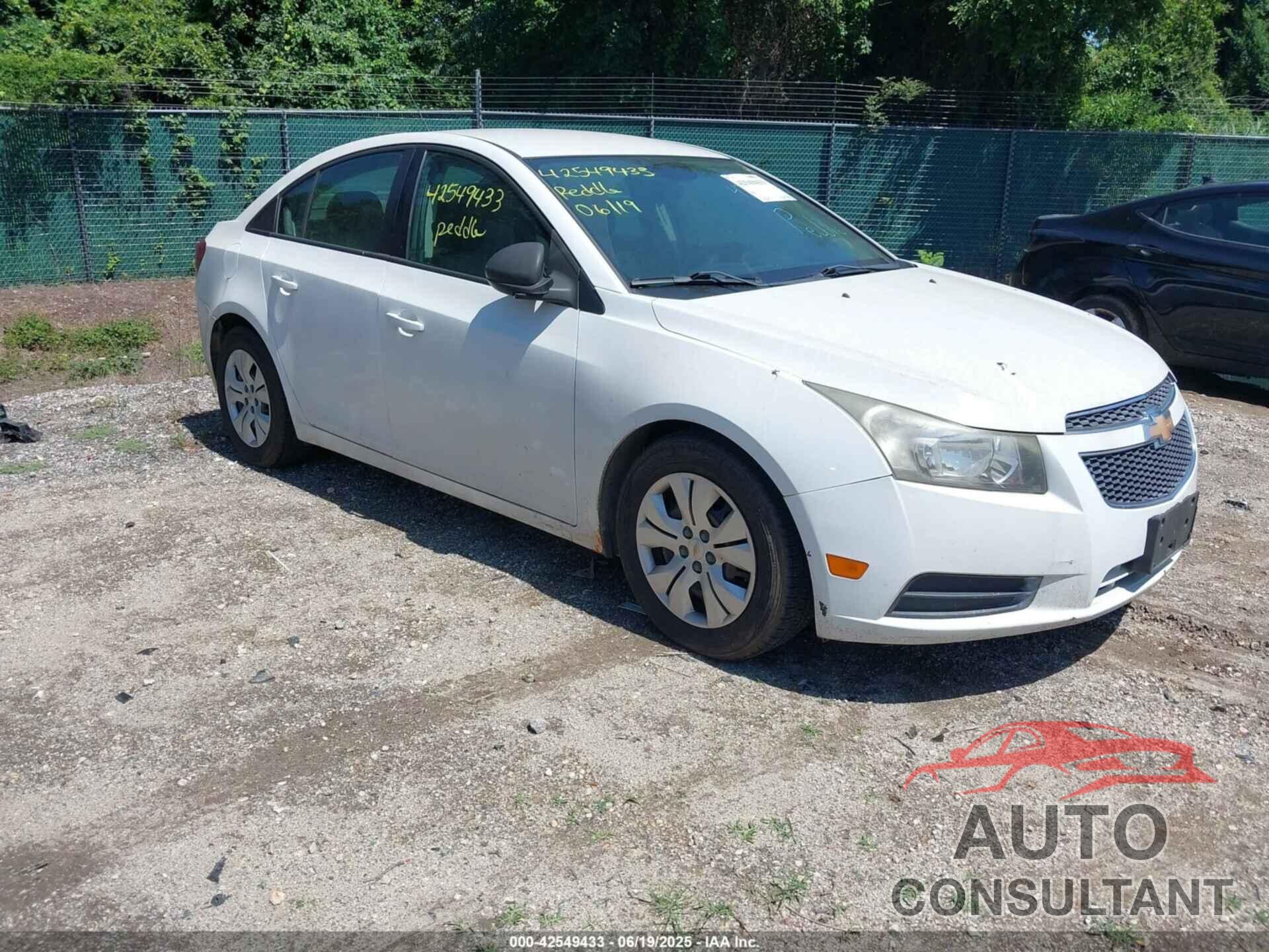 CHEVROLET CRUZE 2013 - 1G1PA5SH1D7304259