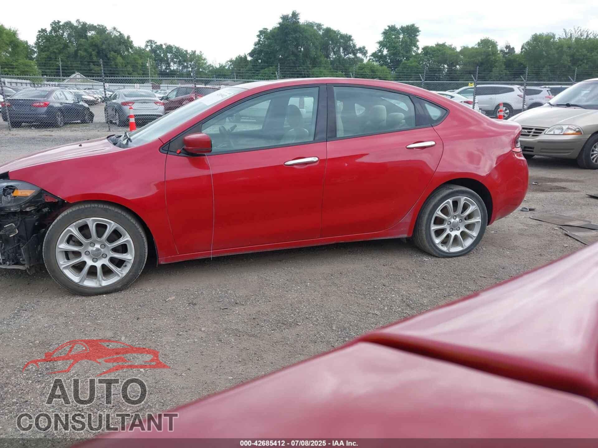 DODGE DART 2013 - 1C3CDFCHXDD339910