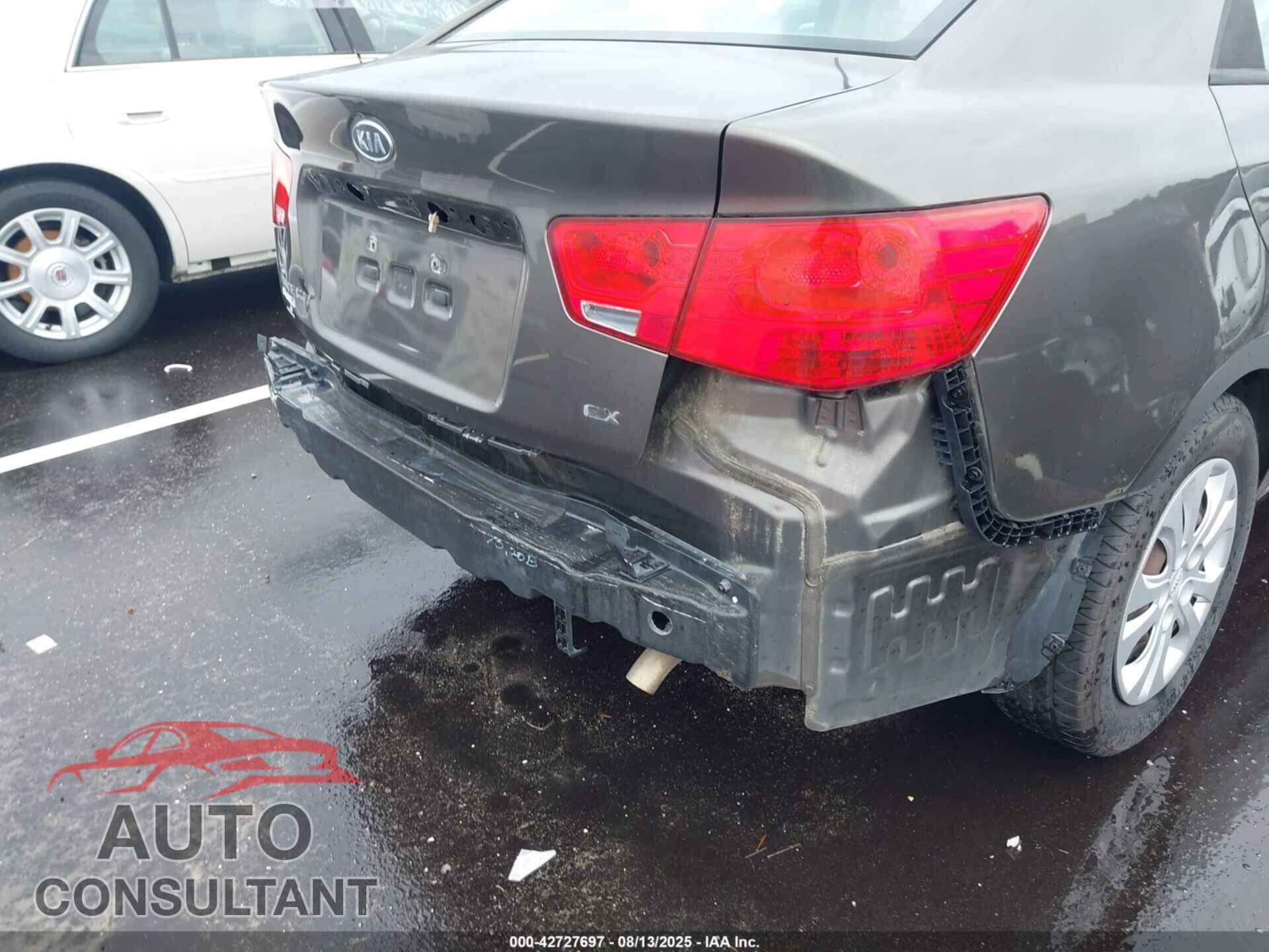KIA FORTE 2012 - KNAFU4A20C5545013