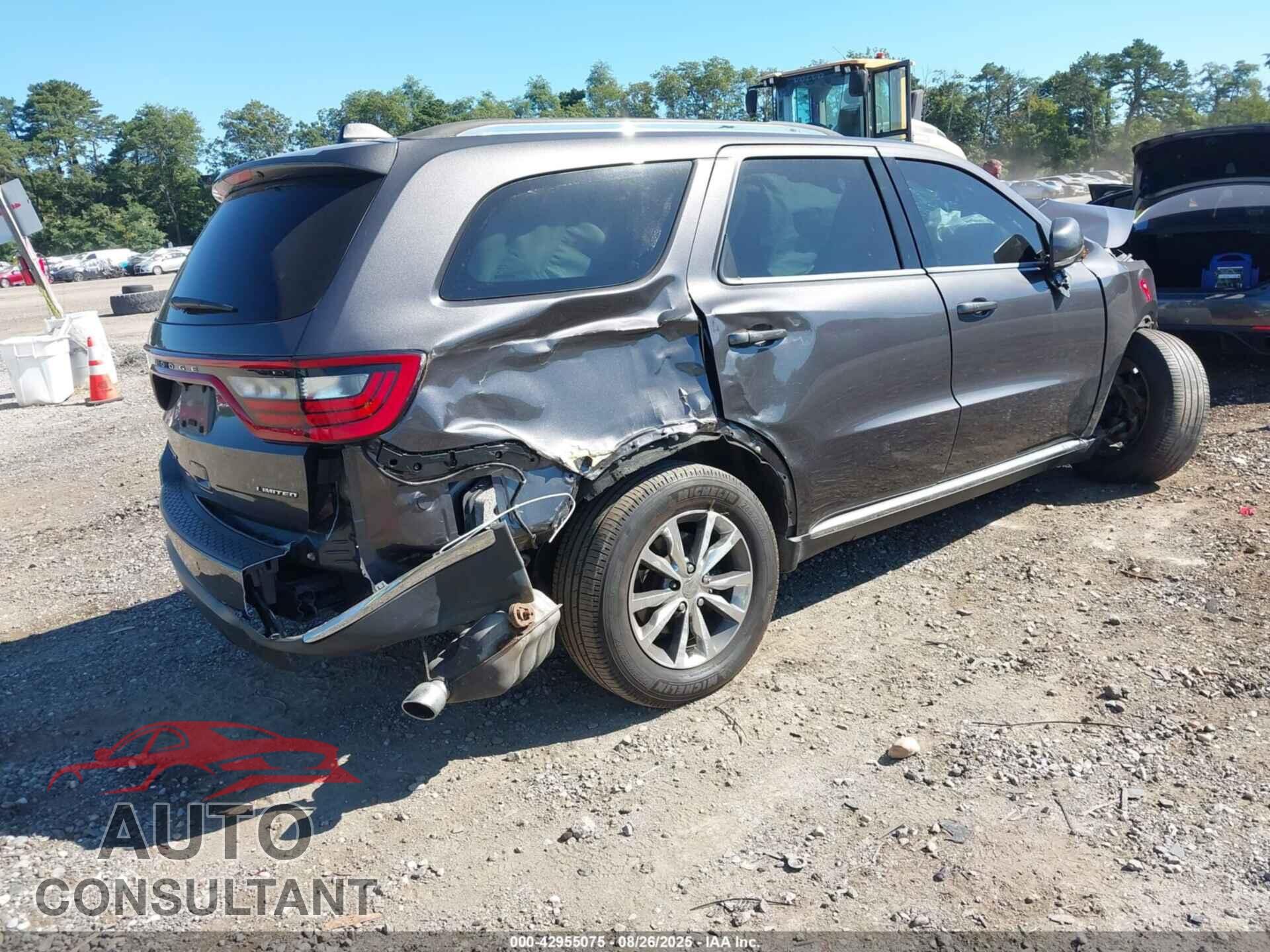 DODGE DURANGO 2016 - 1C4RDJDG2GC484383