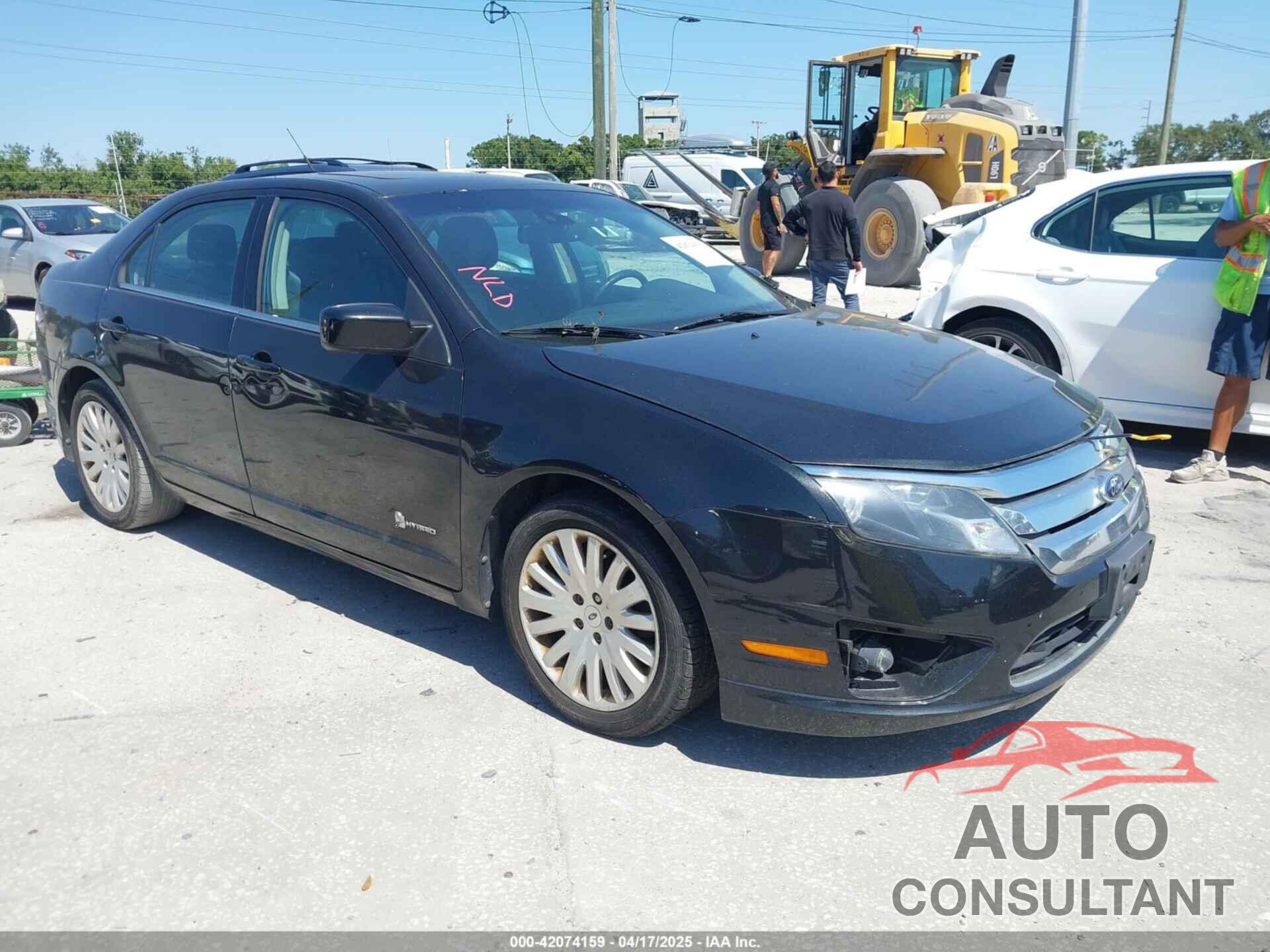 FORD FUSION HYBRID 2012 - 3FADP0L39CR403942