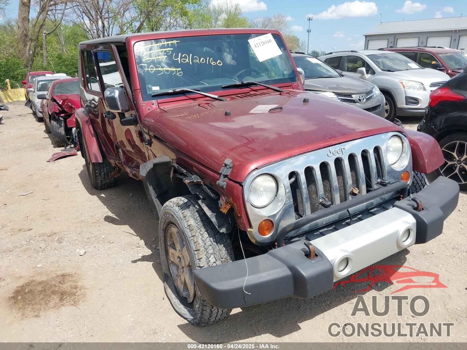 JEEP WRANGLER UNLIMITED 2009 - 1J4GA59199L703056