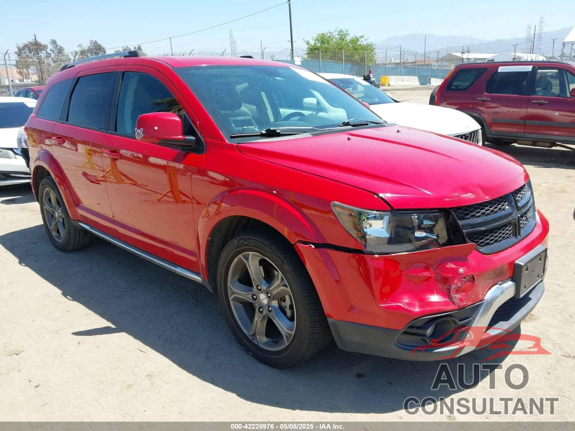 DODGE JOURNEY 2015 - 3C4PDCGB1FT617155