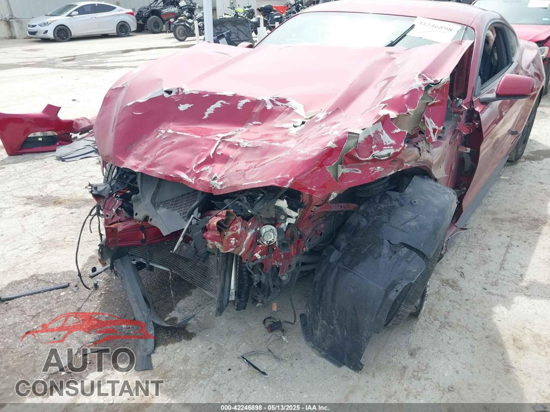 FORD MUSTANG 2017 - 1FA6P8AM6H5277441