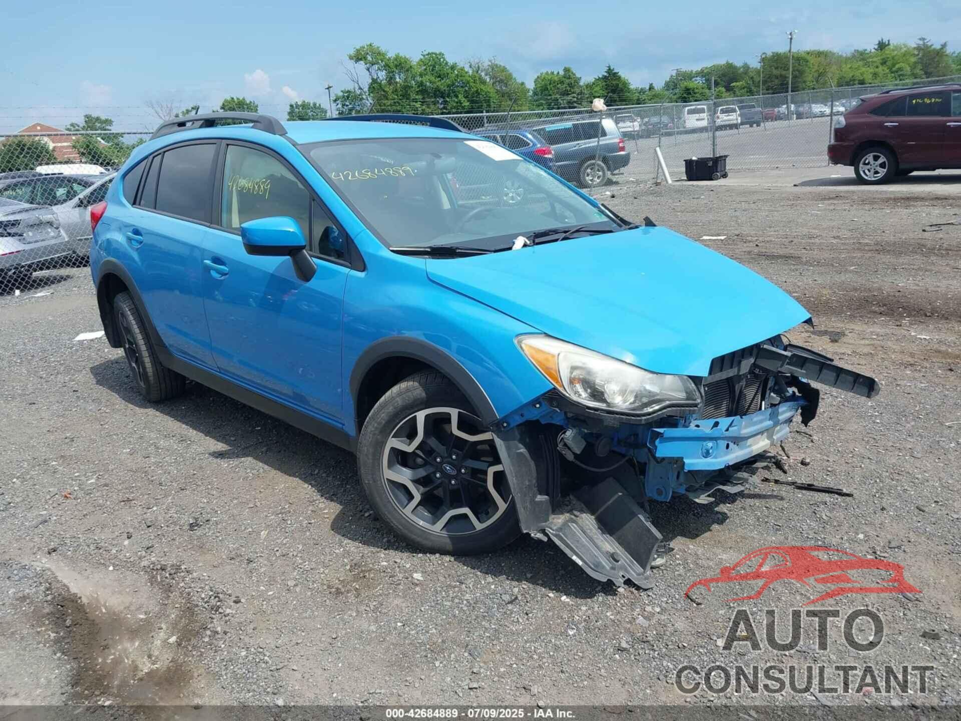 SUBARU CROSSTREK 2017 - JF2GPABC6H8201097