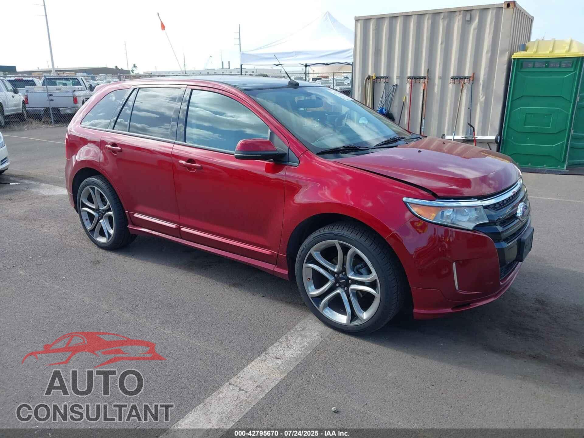 FORD EDGE 2013 - 2FMDK4AK5DBB86752