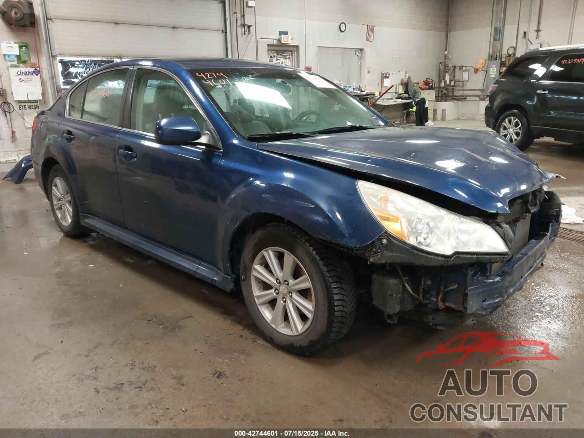 SUBARU LEGACY 2010 - 4S3BMBC69A3210976