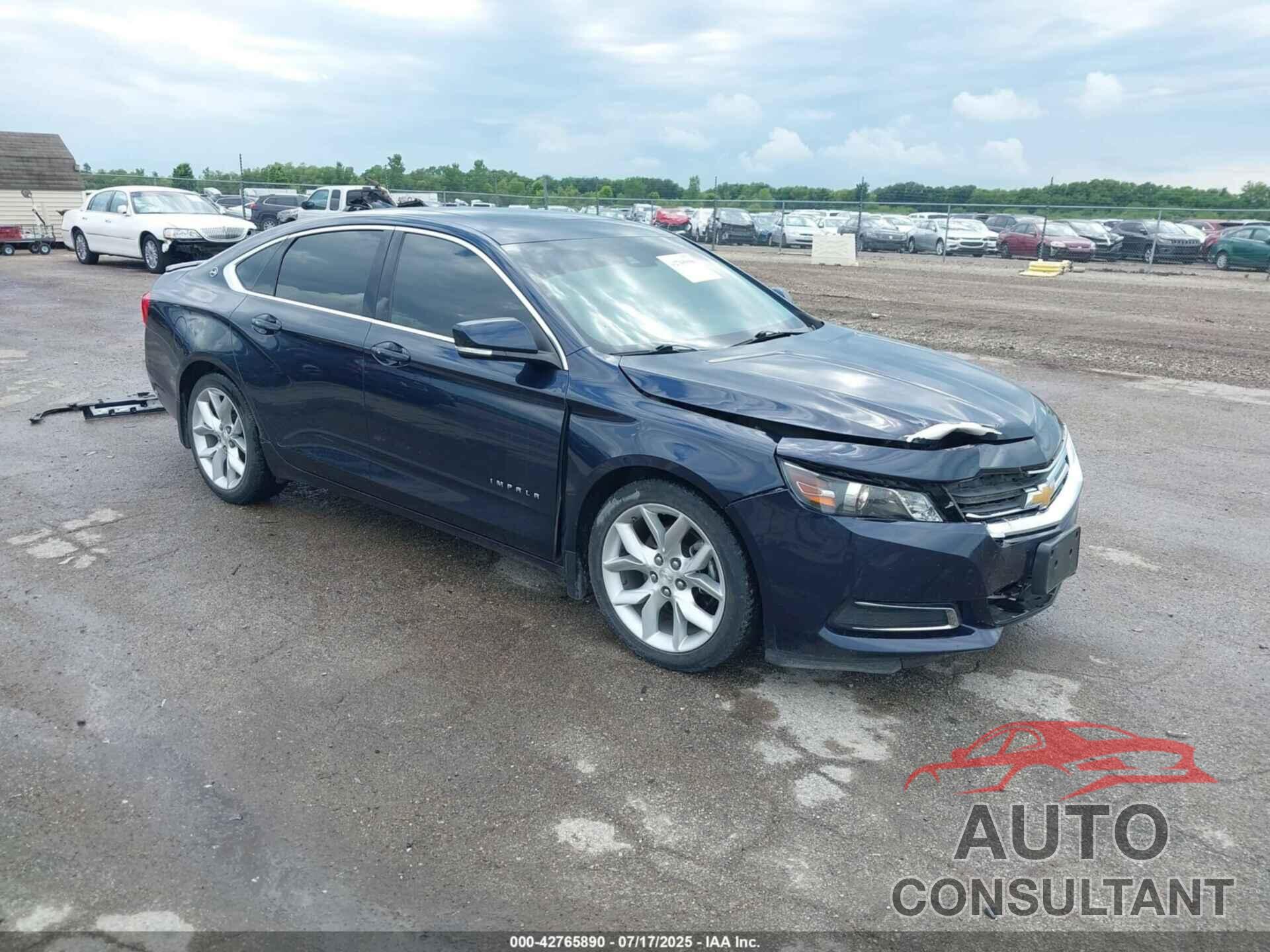 CHEVROLET IMPALA 2015 - 2G1125S34F9158139
