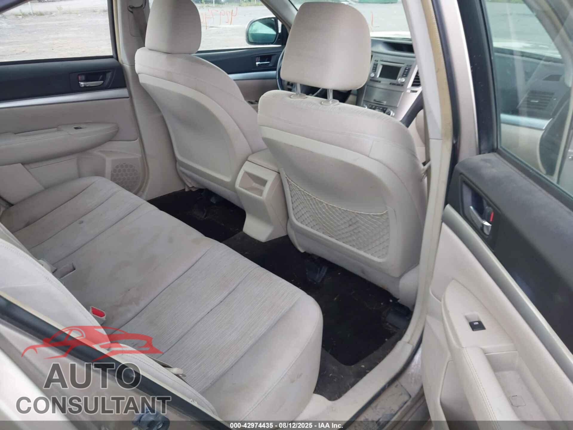 SUBARU LEGACY 2014 - 4S3BMBC62E3026033