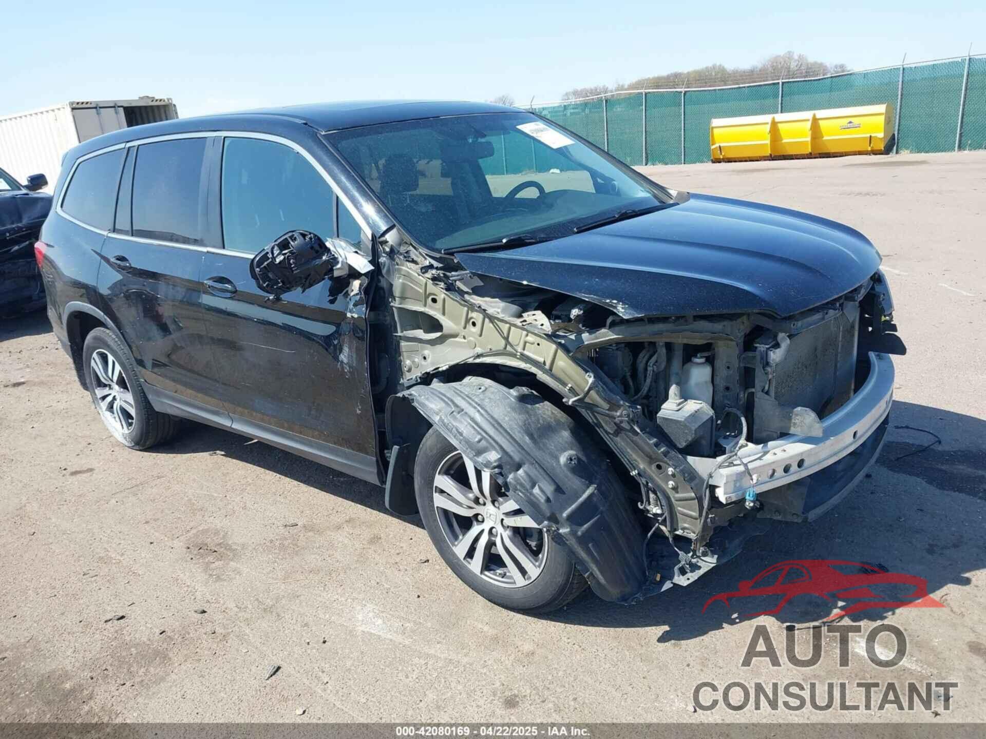 HONDA PILOT 2016 - 5FNYF6H89GB077833