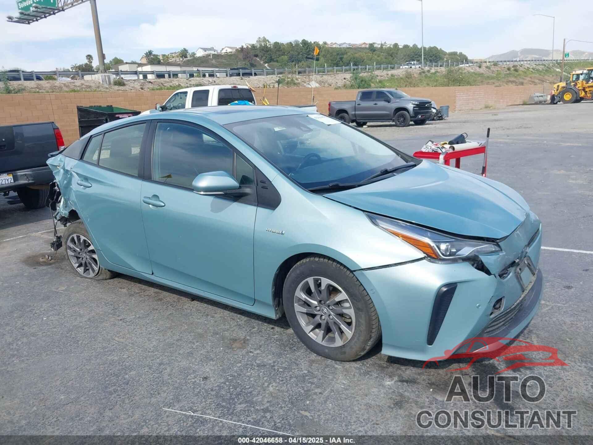 TOYOTA PRIUS 2021 - JTDKAMFU6M3127489