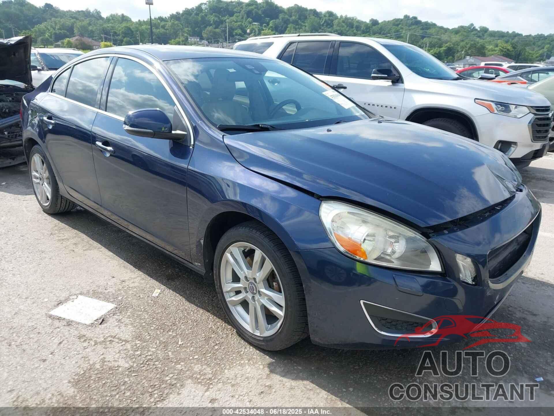 VOLVO S60 2013 - YV1612FSXD2177218