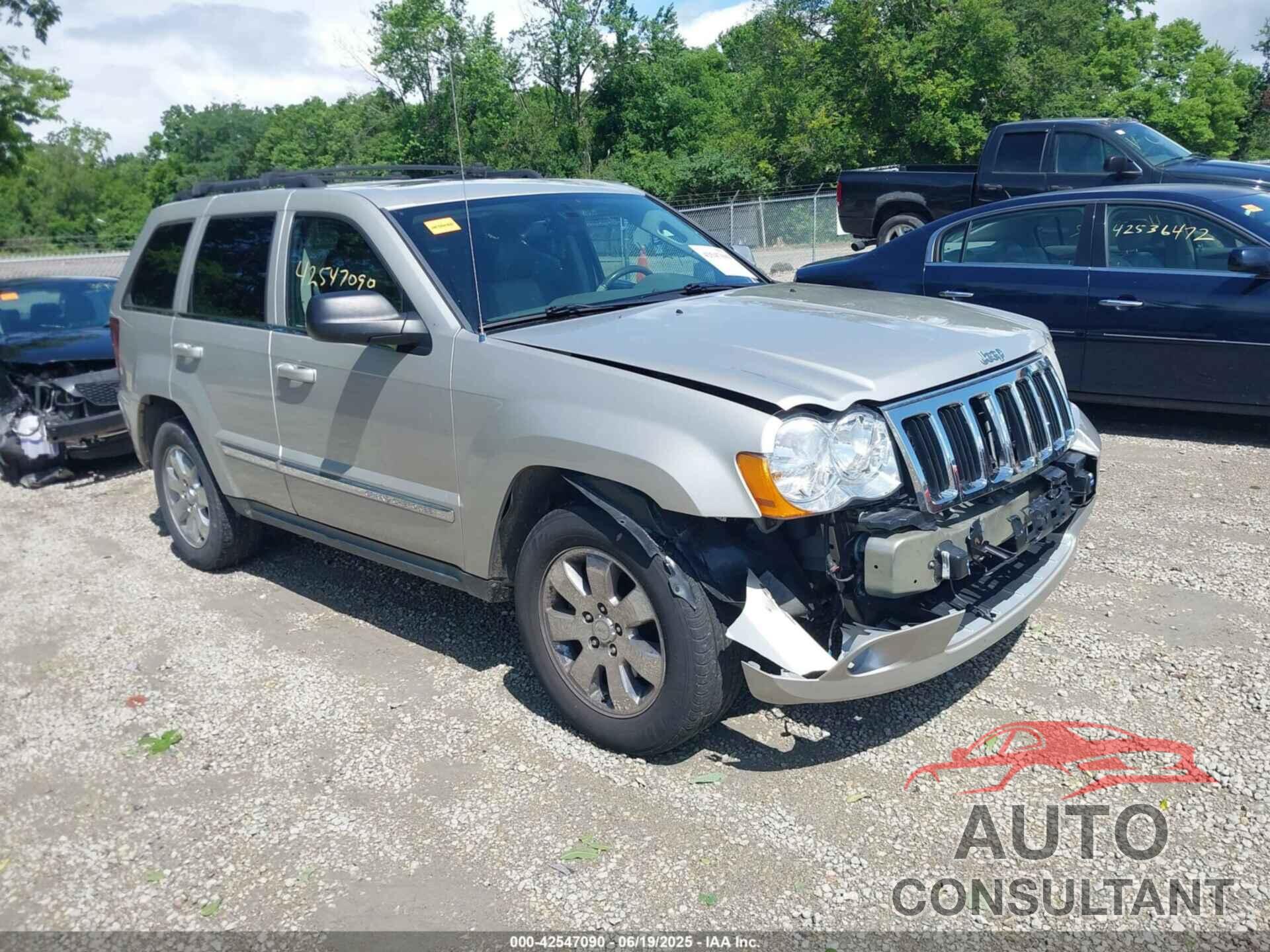 JEEP GRAND CHEROKEE 2009 - 1J8HR58P79C550825