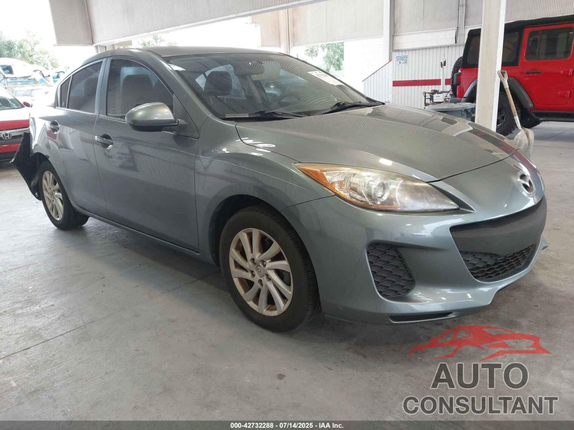 MAZDA MAZDA3 2012 - JM1BL1V7XC1698823