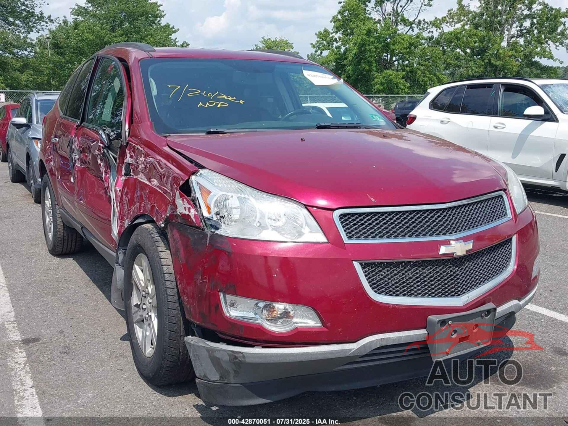 CHEVROLET TRAVERSE 2011 - 1GNKRJED4BJ135387