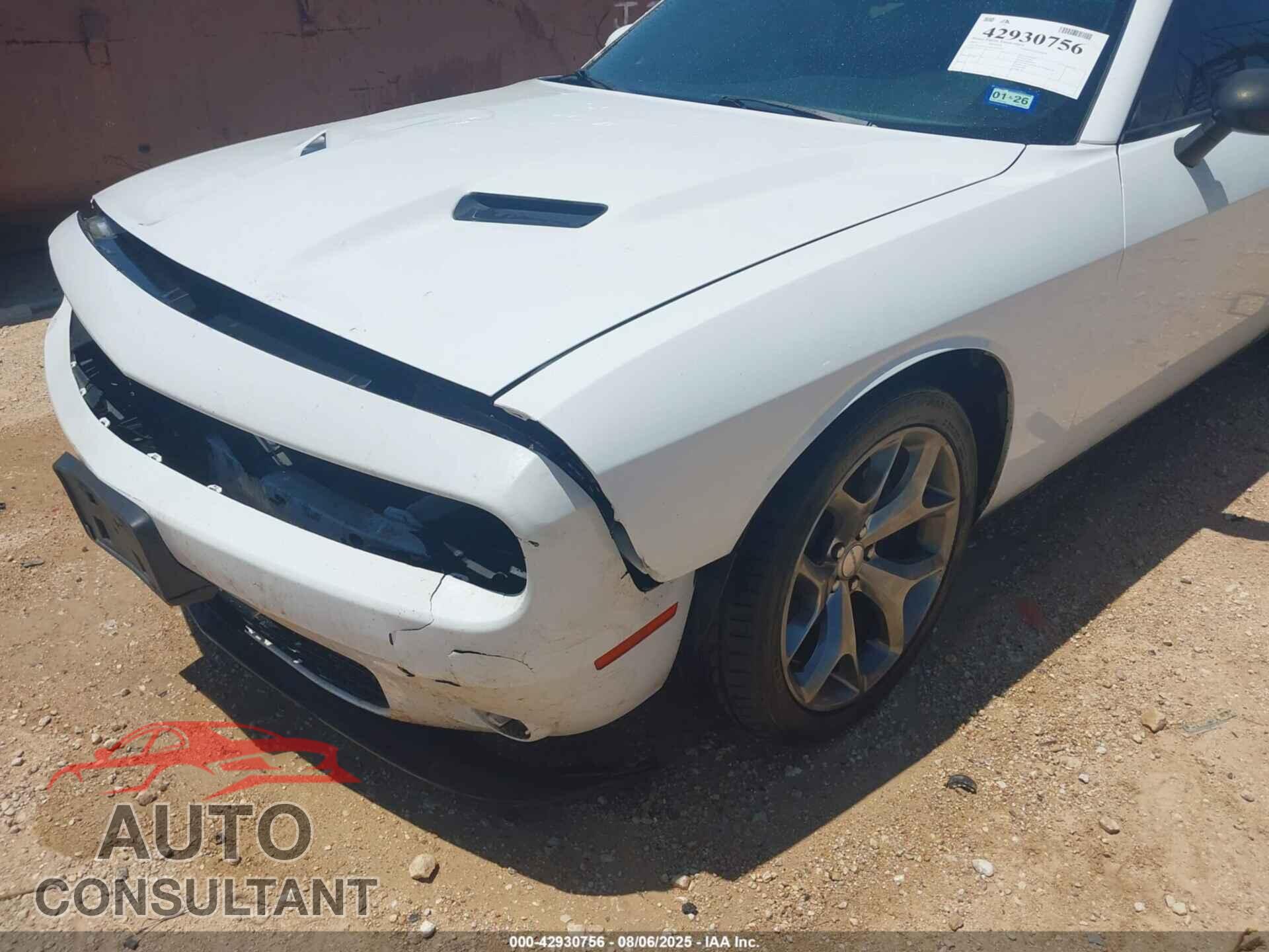 DODGE CHALLENGER 2016 - 2C3CDZAG4GH201752