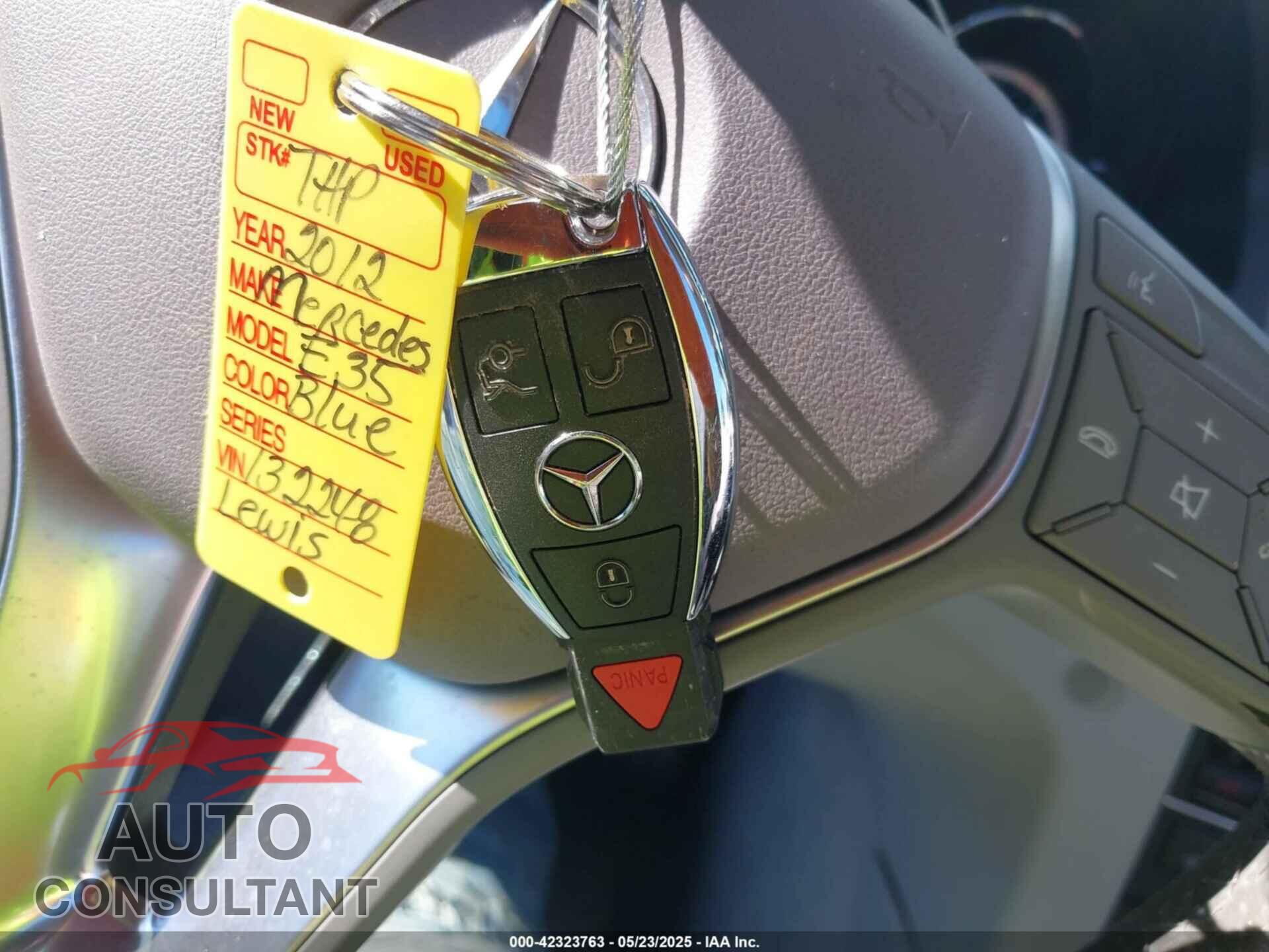MERCEDES-BENZ E 350 2012 - WDDKK5KF2CF132248