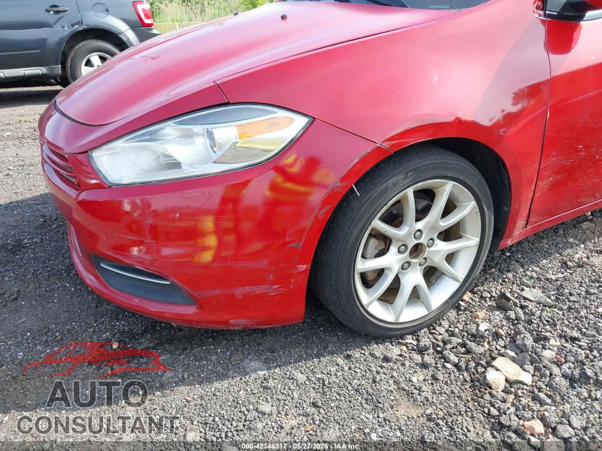 DODGE DART 2013 - 1C3CDFBA3DD202604