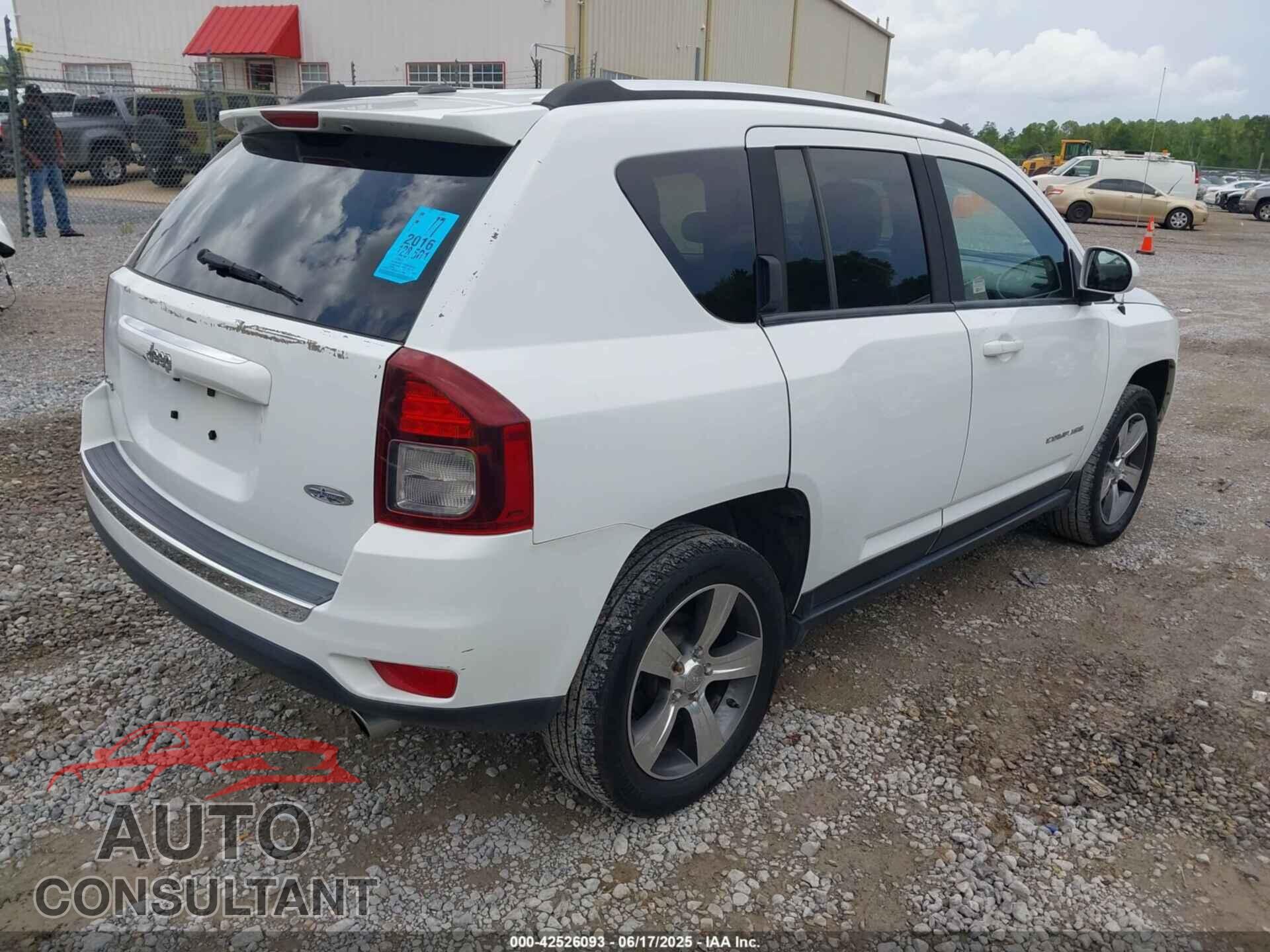 JEEP COMPASS 2016 - 1C4NJDEB8GD545452