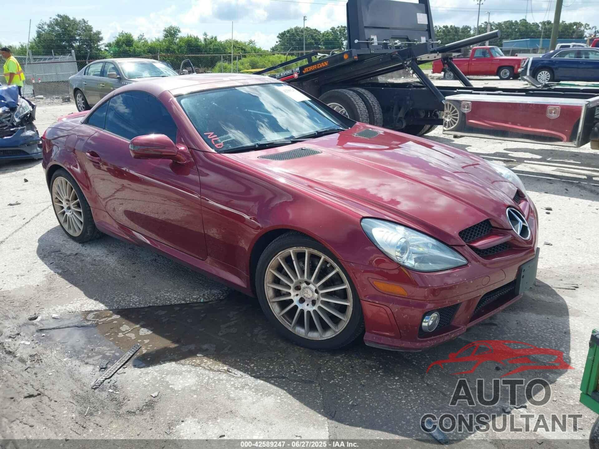 MERCEDES-BENZ SLK 350 2011 - WDBWK5JA8BF235883