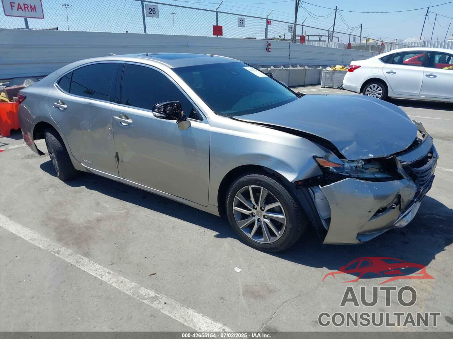 LEXUS ES 300H 2016 - JTHBW1GG9G2123129
