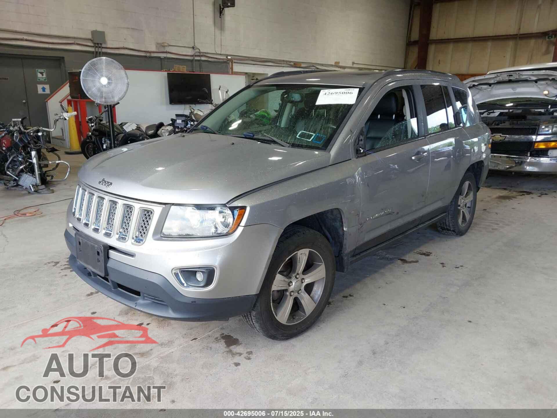 JEEP COMPASS 2017 - 1C4NJDEB5HD168161