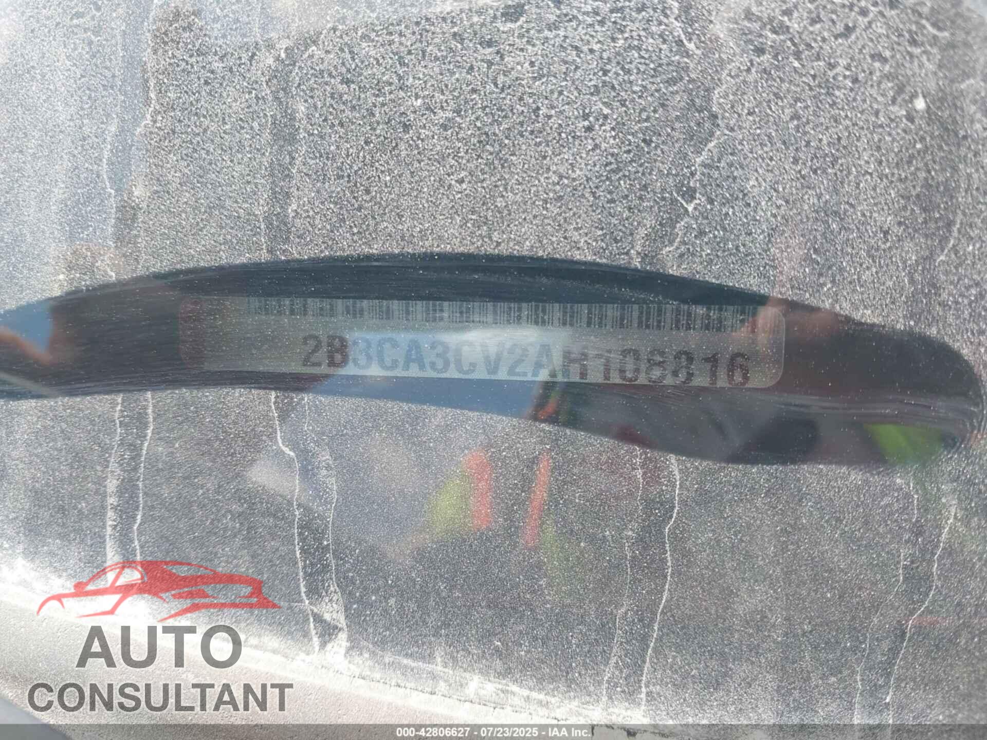DODGE CHARGER 2010 - 2B3CA3CV2AH108816