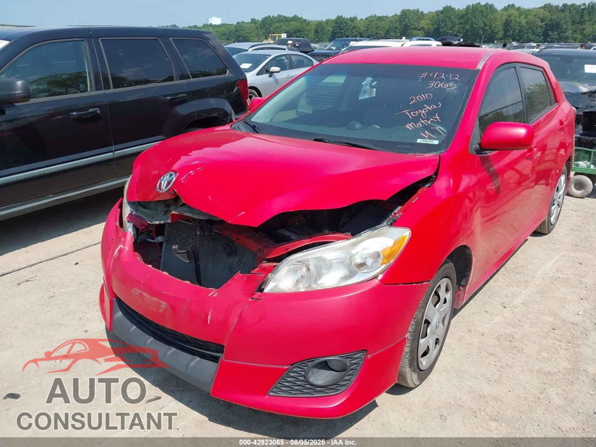 TOYOTA MATRIX 2010 - 2T1KU4EEXAC511697