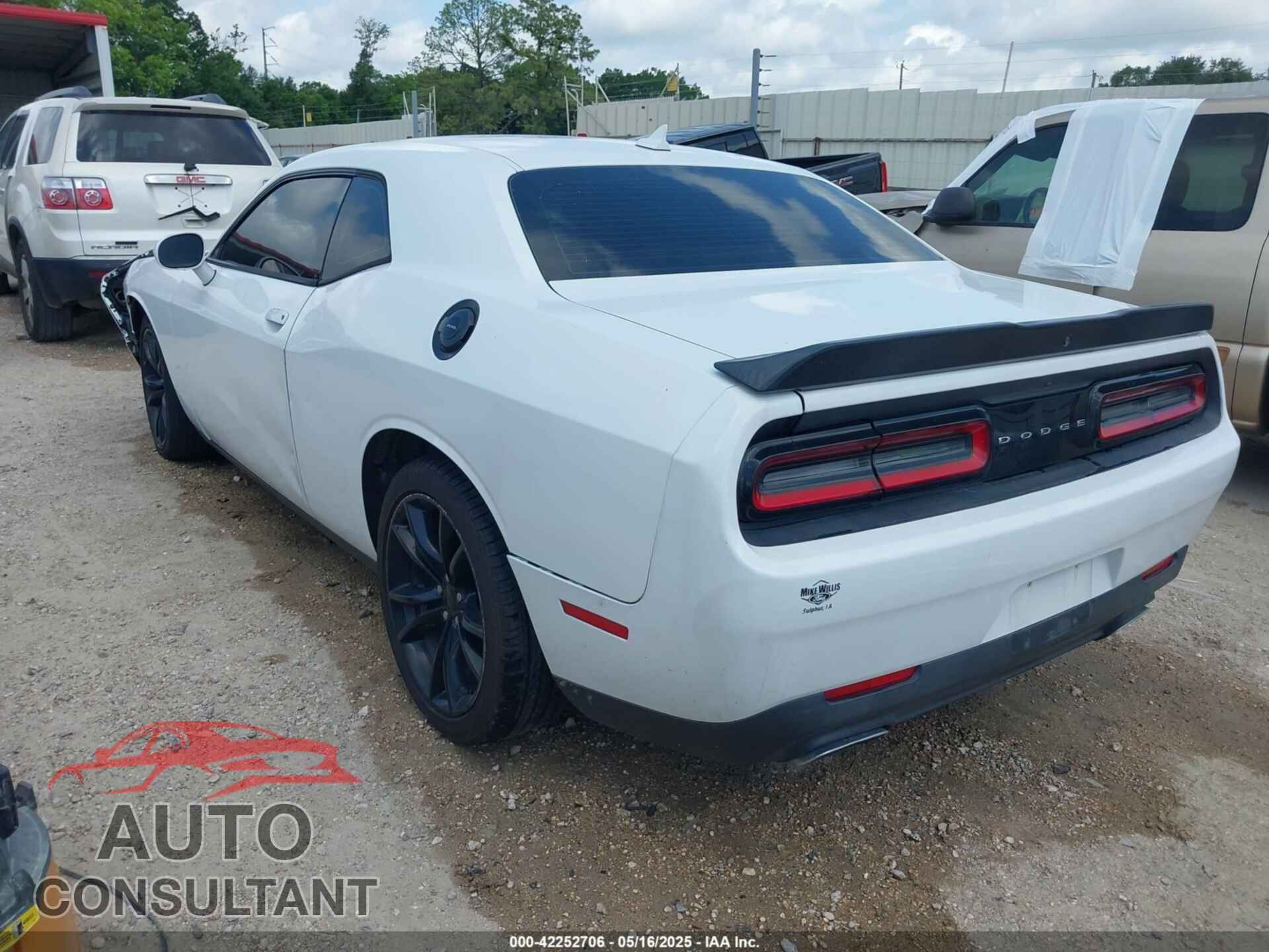 DODGE CHALLENGER 2016 - 2C3CDZAG0GH193858