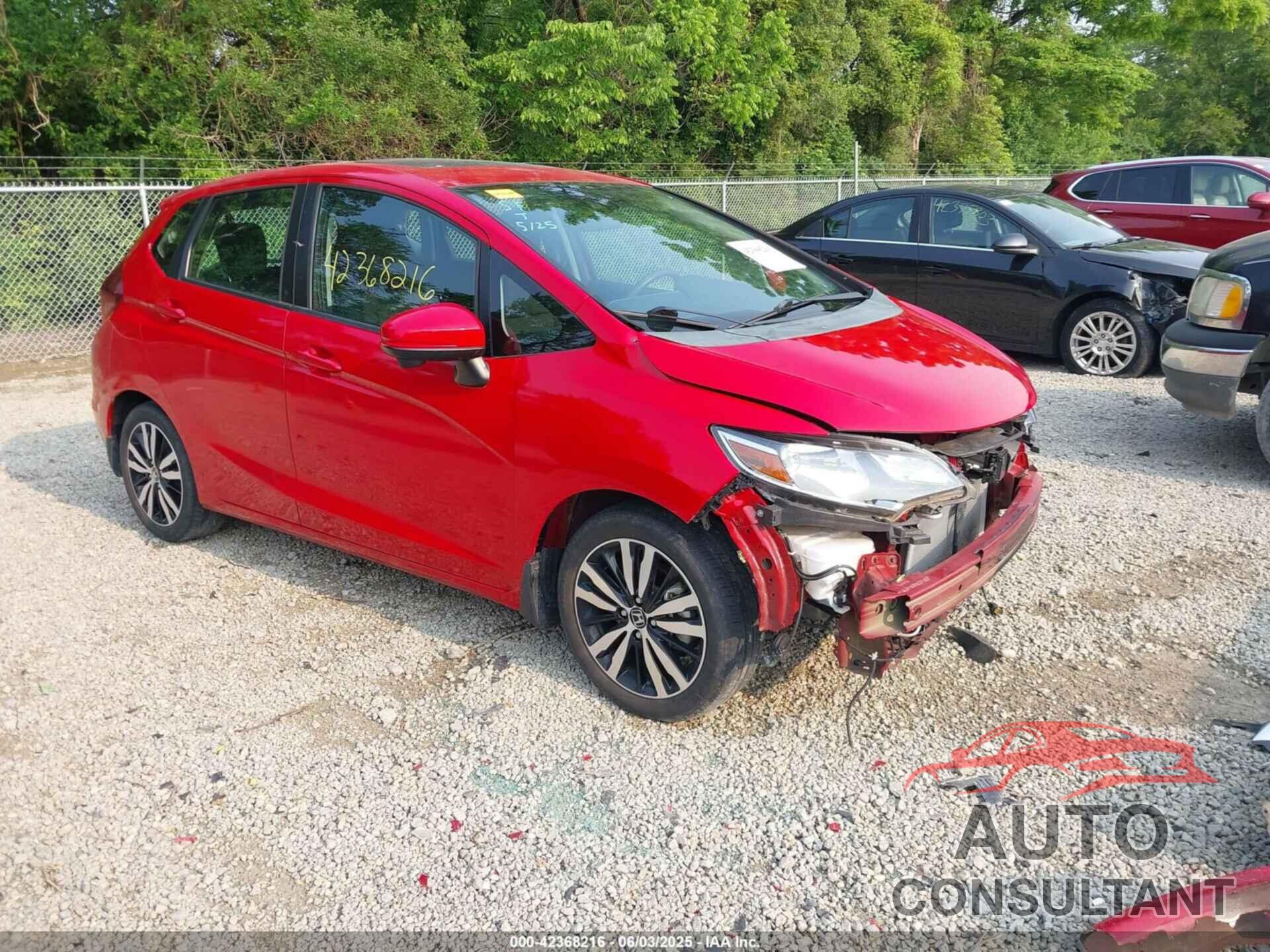 HONDA FIT 2019 - 3HGGK5H82KM742918