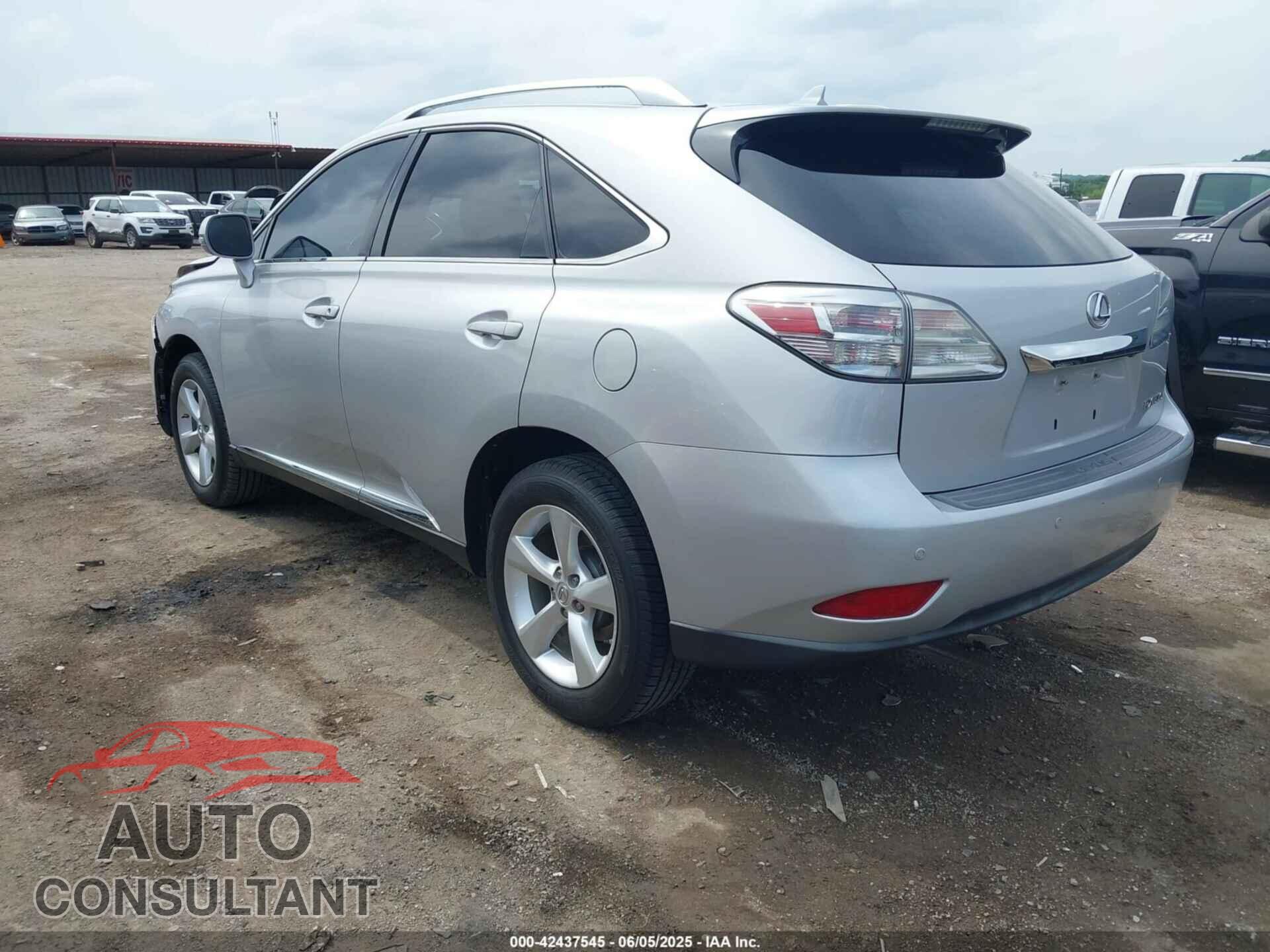 LEXUS RX 350 2011 - 2T2BK1BA3BC110690