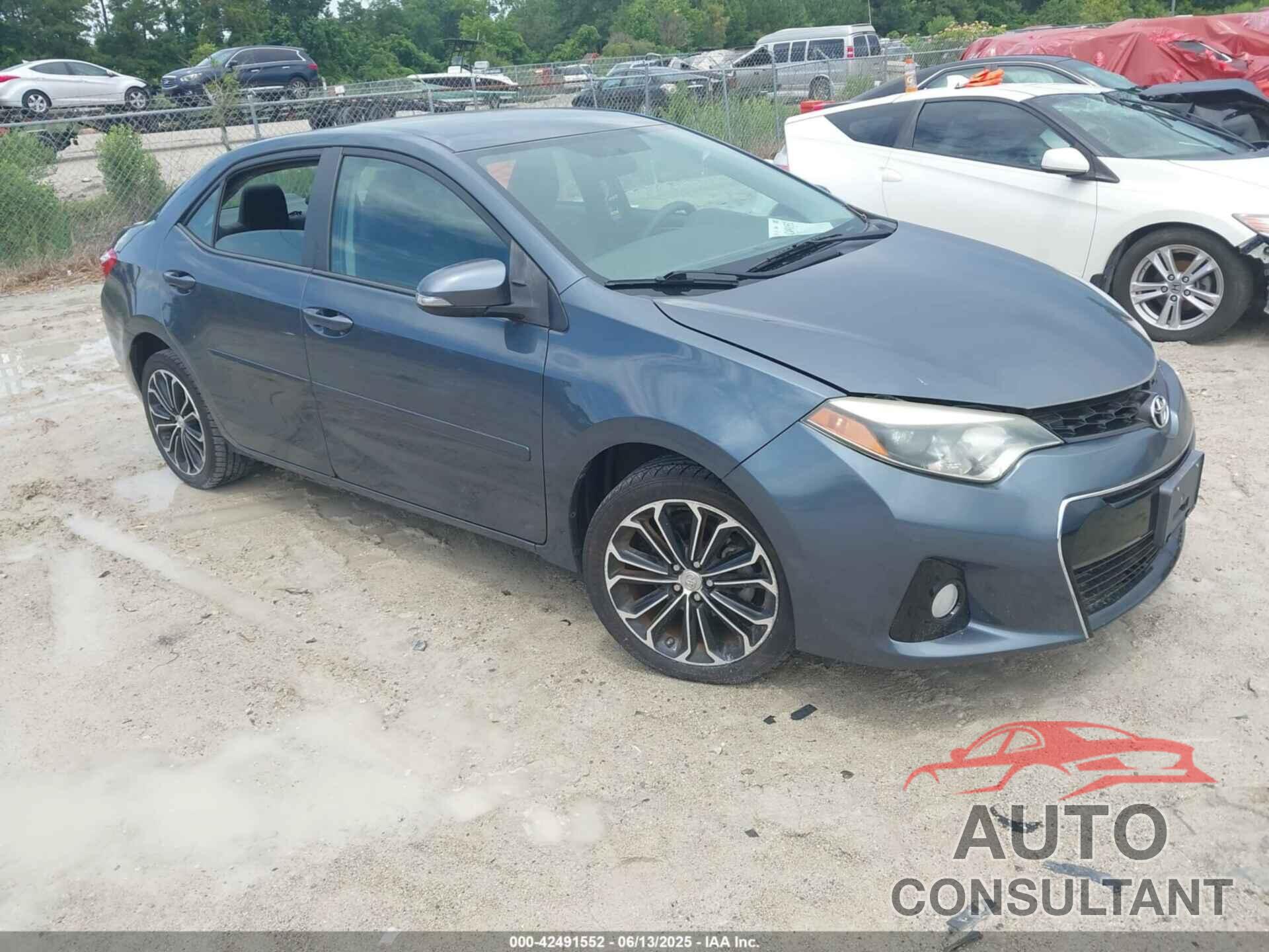 TOYOTA COROLLA 2015 - 2T1BURHE4FC388222