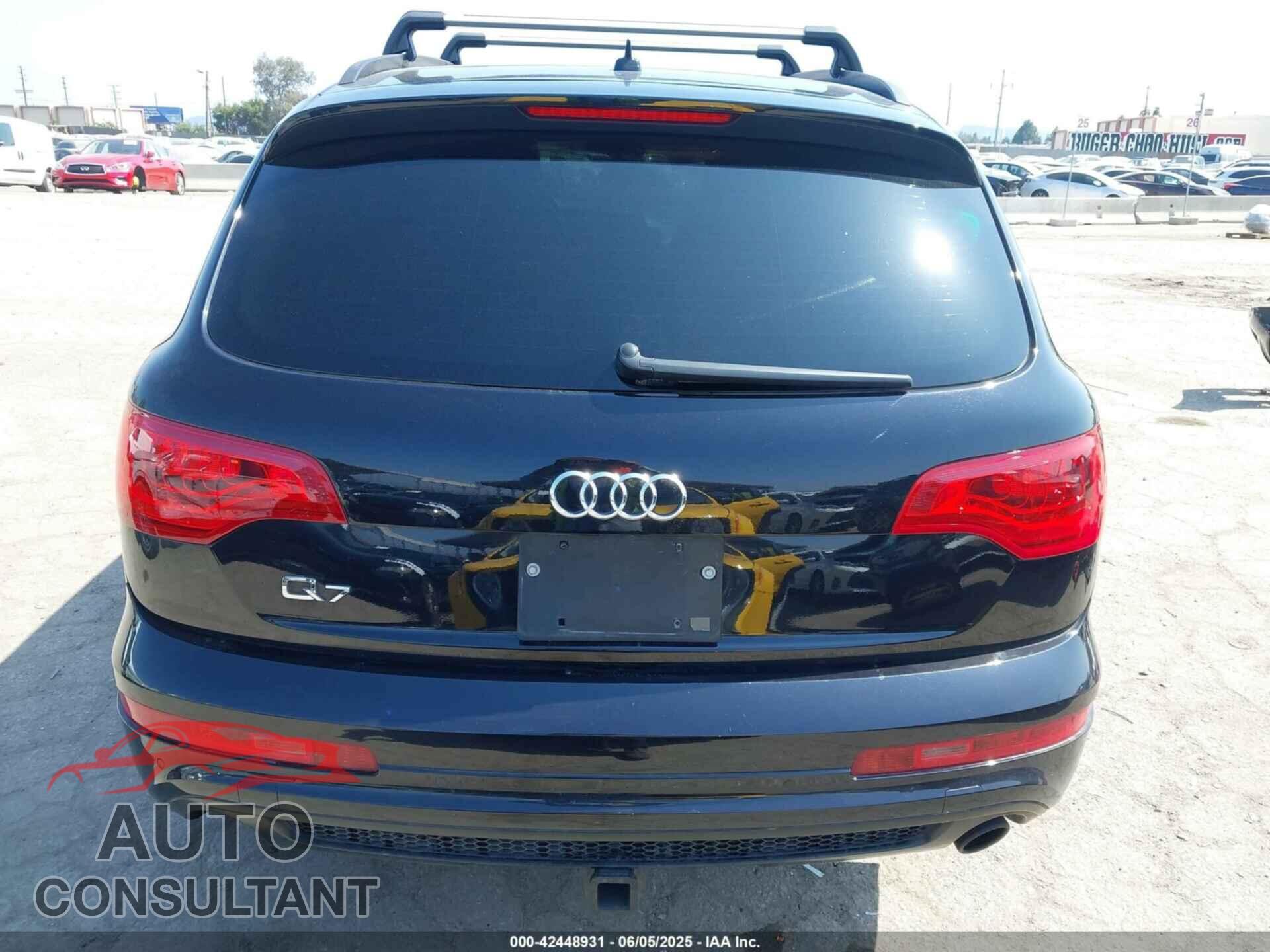 AUDI Q7 2012 - WA1DGAFE7CD003927