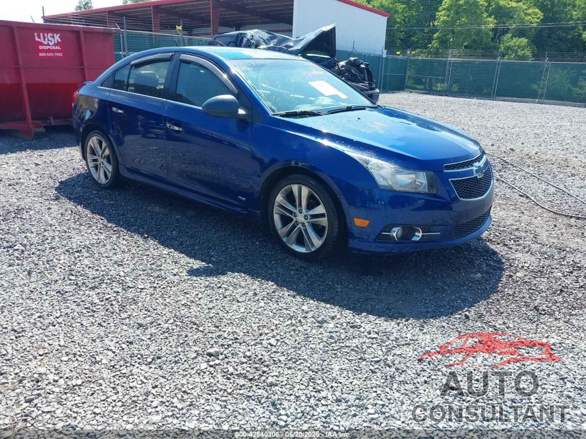 CHEVROLET CRUZE 2012 - 1G1PH5SC4C7252561
