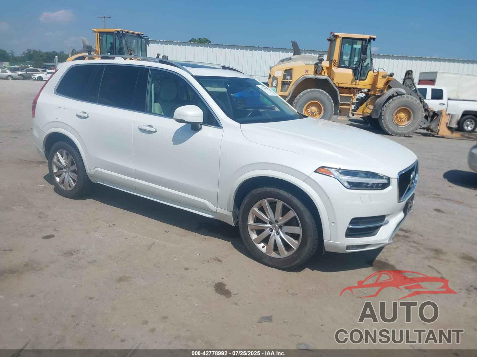 VOLVO XC90 2016 - YV4A22PK0G1015536