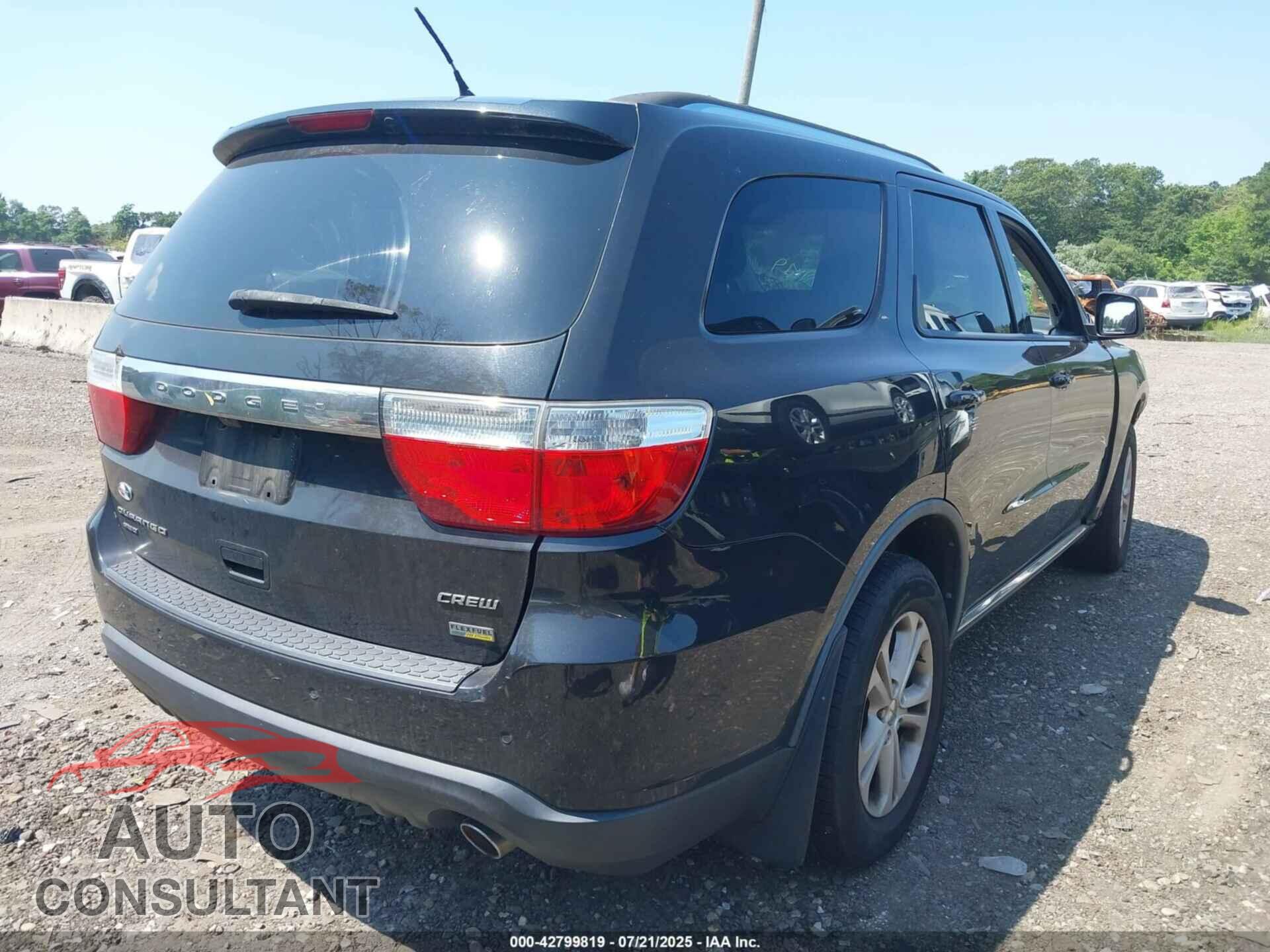 DODGE DURANGO 2011 - 1D4RE4GG9BC680116