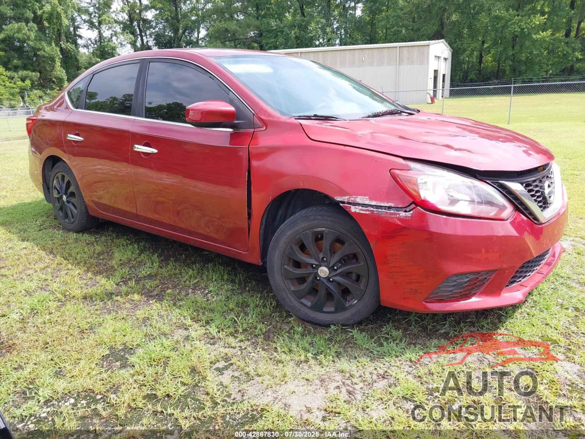 NISSAN SENTRA 2017 - 3N1AB7AP3HY203567
